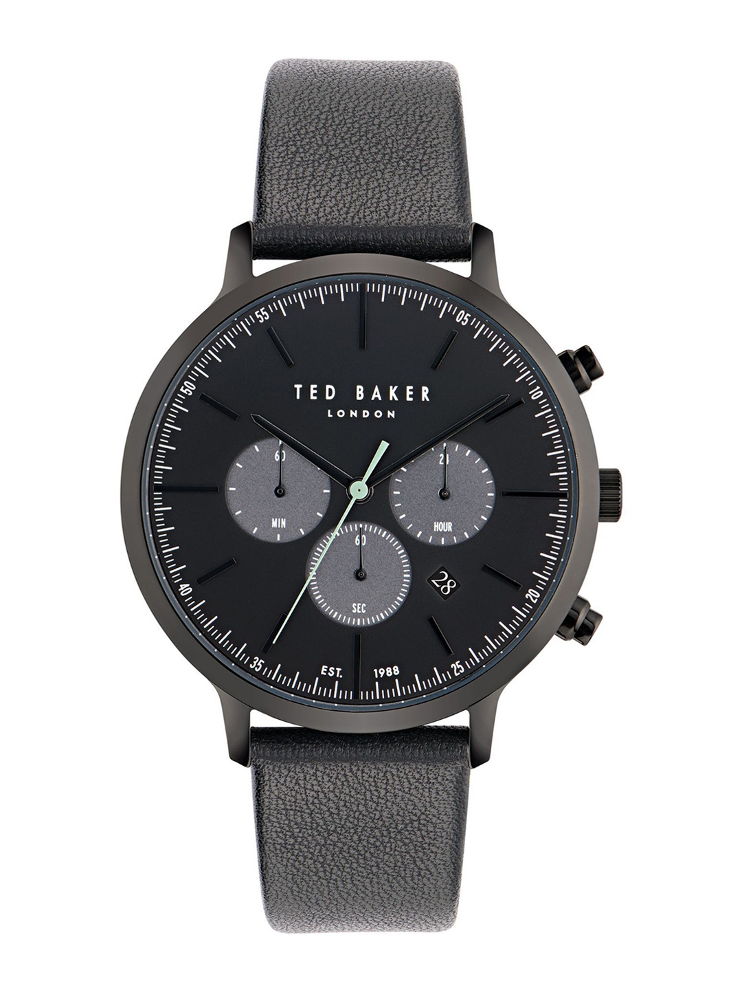 

Ted Baker Men Dial & Leather Straps Analogue Watch BKPHAF4049I-Black