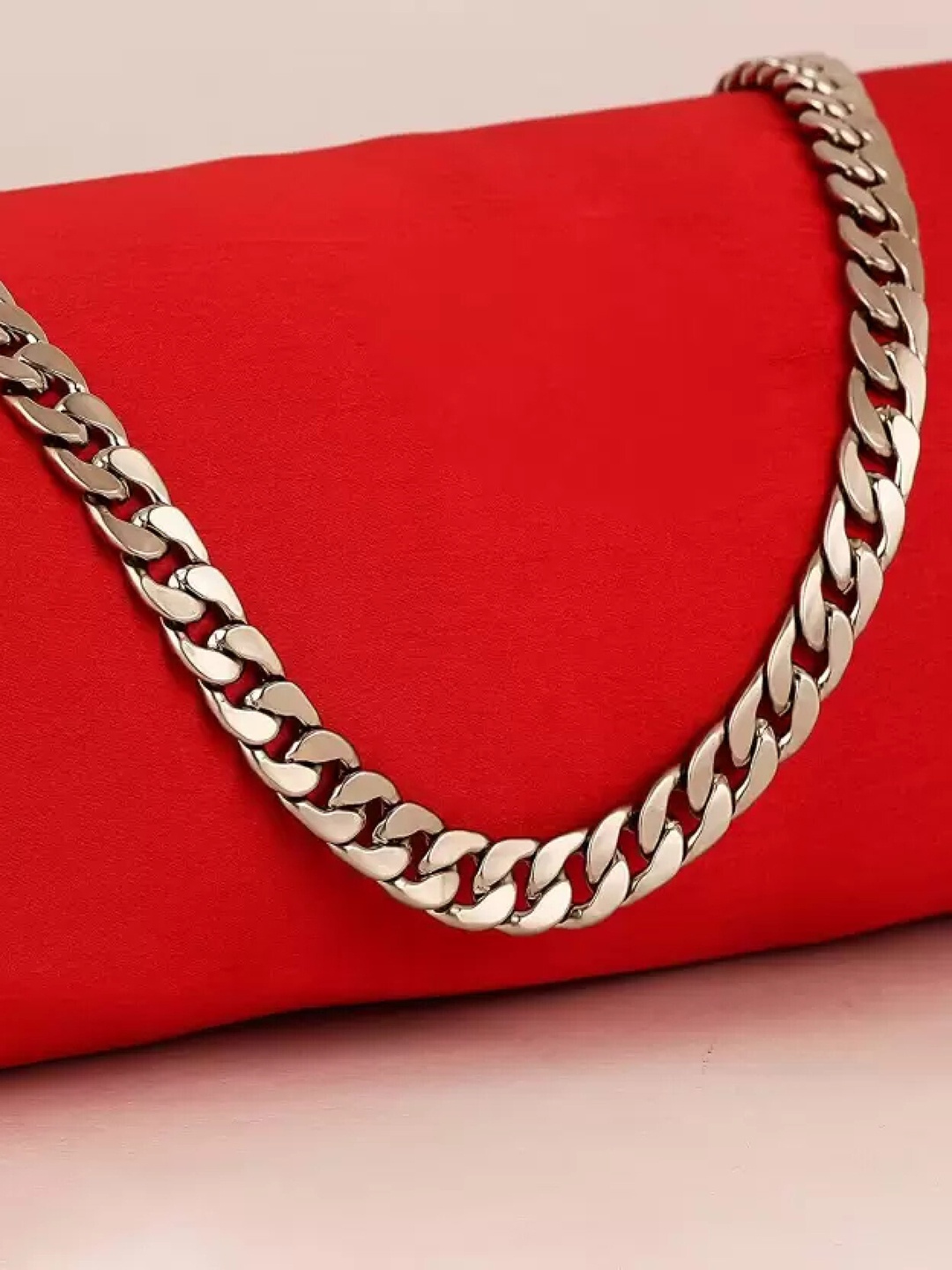 

Heer Collection Unisex Silver-Plated Chain