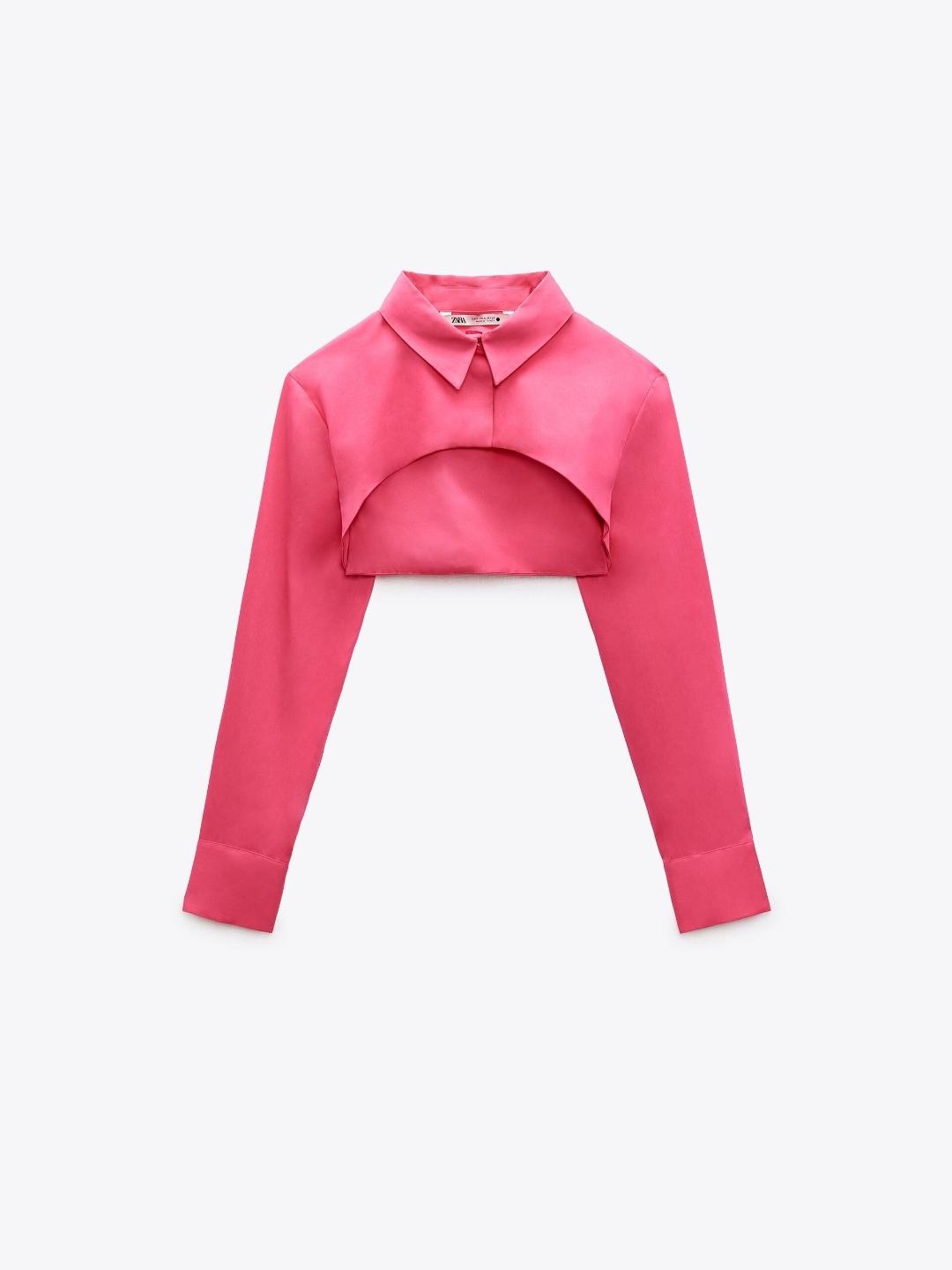 

ZARA Women Purple Shirts