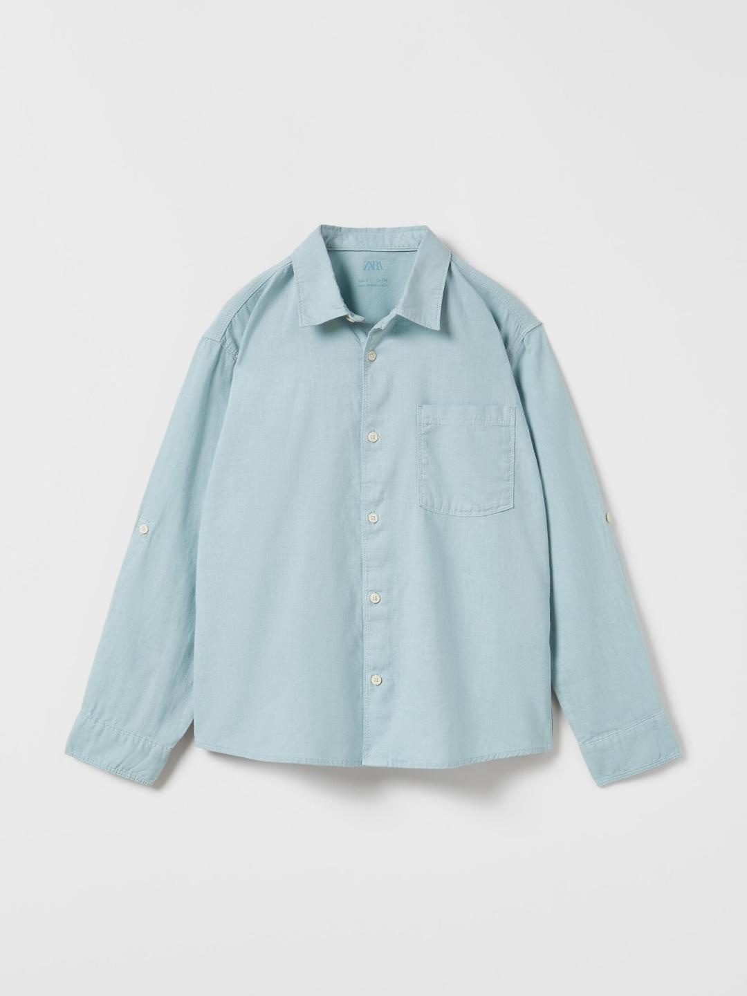 

ZARA Boys Blue Shirts