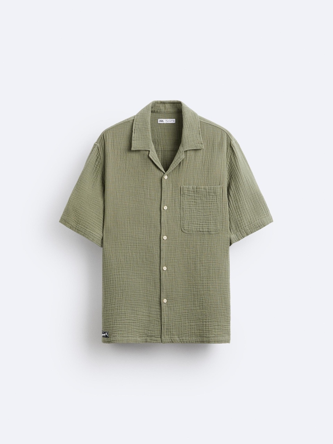

ZARAMen Khaki Shirts