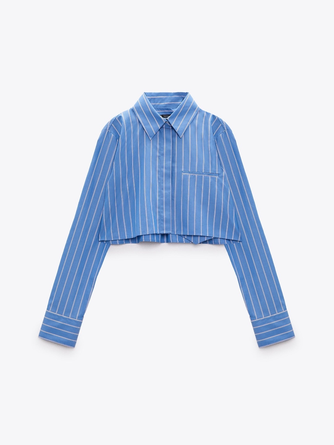 

ZARA Women Blue Shirts