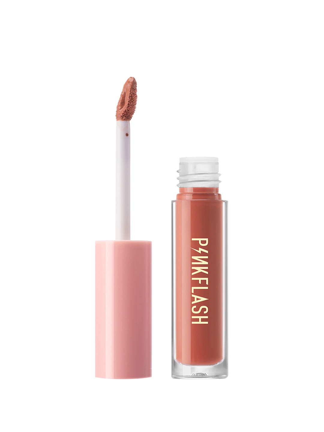 

PINKFLASH Melting Matte Light & Comfortable Lip Cream 2.3 g - Oops O02, Brown