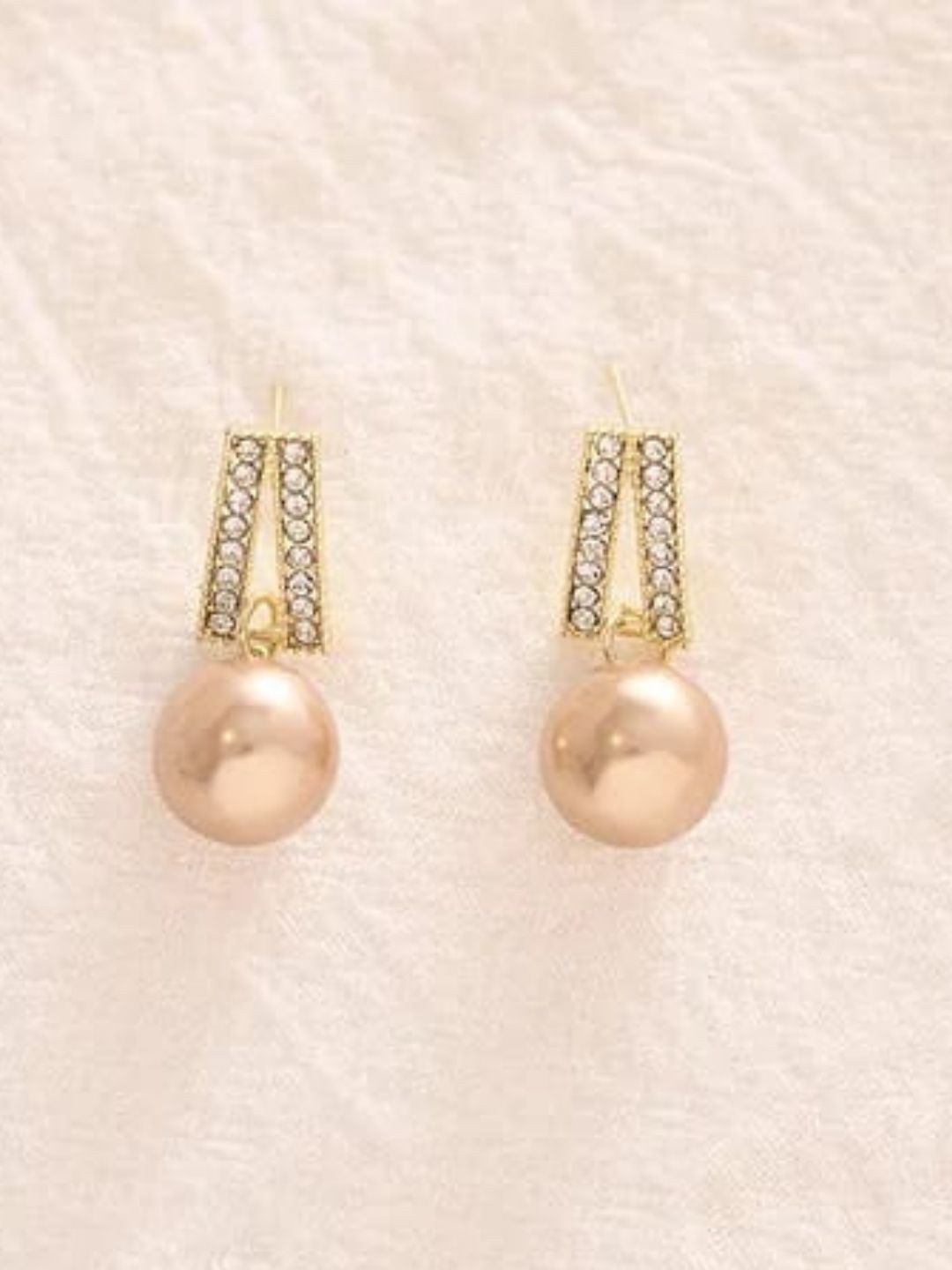 

CareDone Drop Earrings, Rose