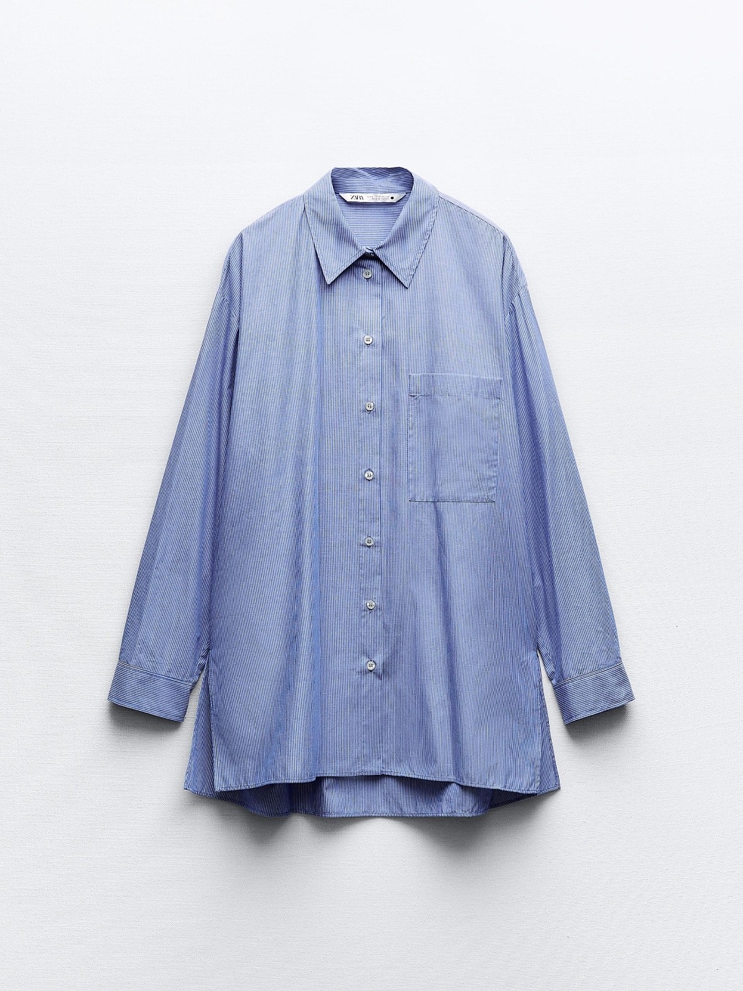 

ZARA Women Blue Shirts