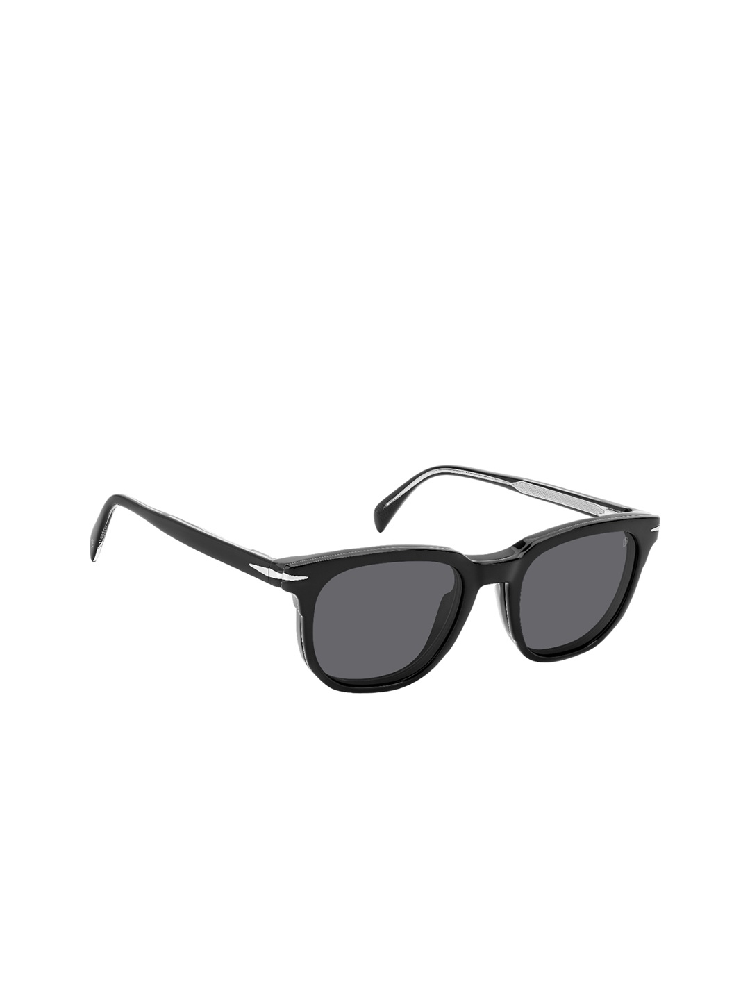 

DAVID BECKHAM Men Square Sunglasses with UV Protected Lens, Black