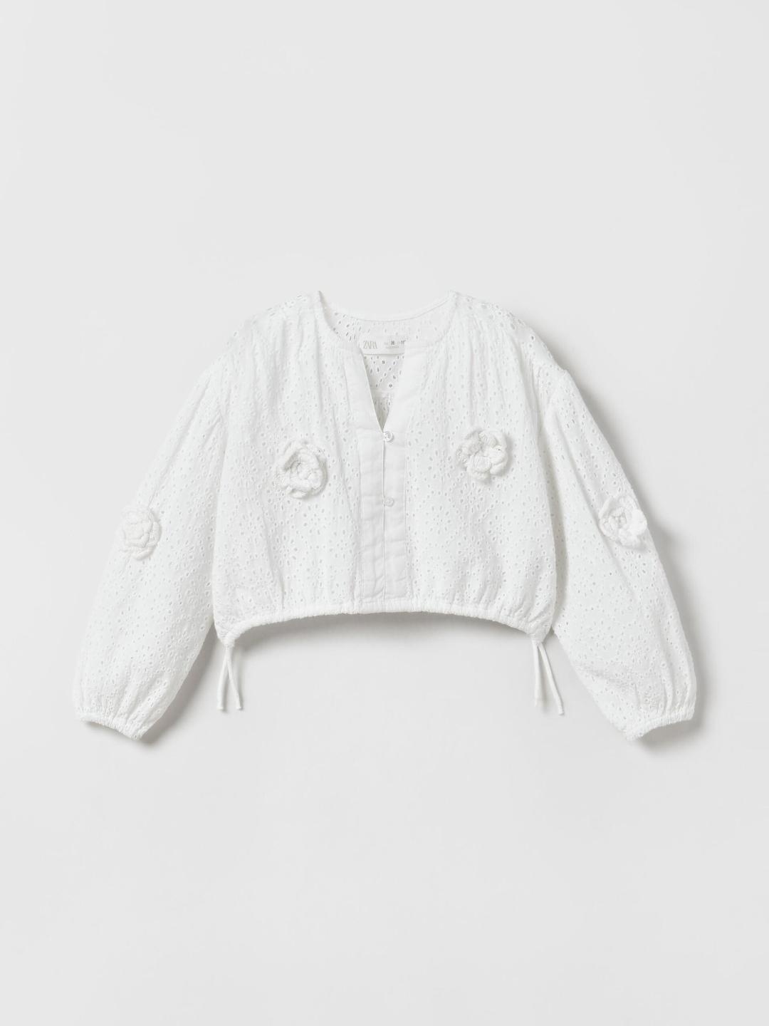 

ZARA Girls Tops, White