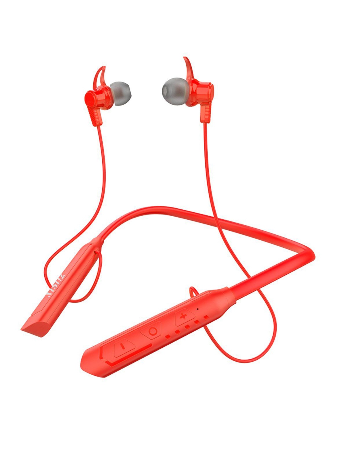 

zusix Storm 360 With Upto 48 Hrs Playtime Bluetooth In-Ear Wireless Neckband, Red