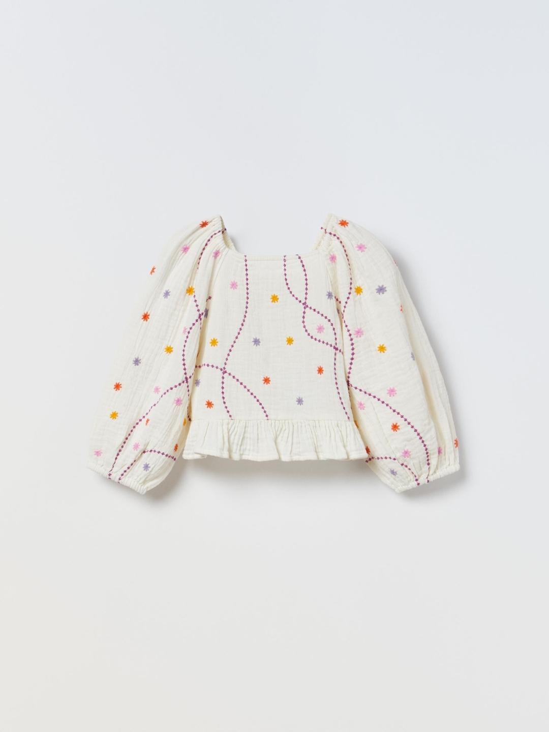 

ZARA Girls Beige Shirts