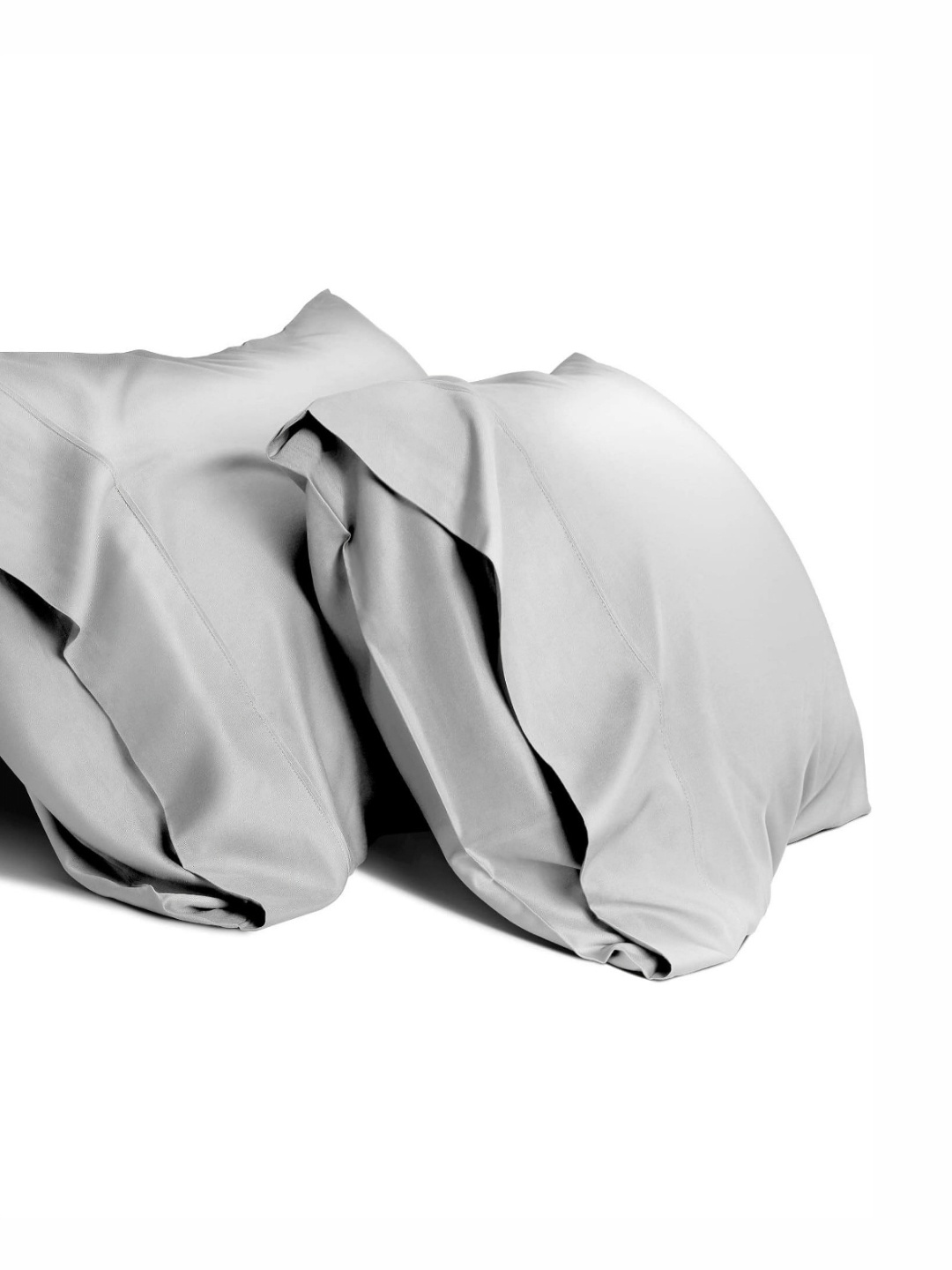 

MUSH Grey 2 Pieces Bamboo Rectangle Pillow Covers