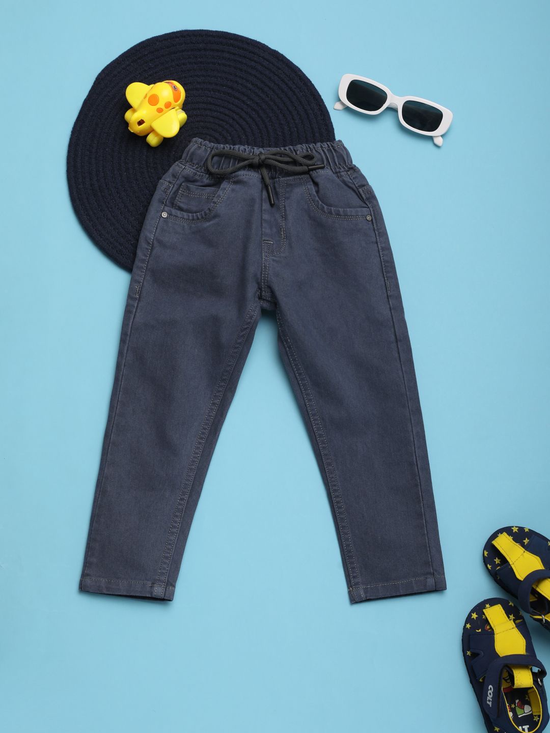 

V-Mart Boys Mid-Rise Jeans, Blue