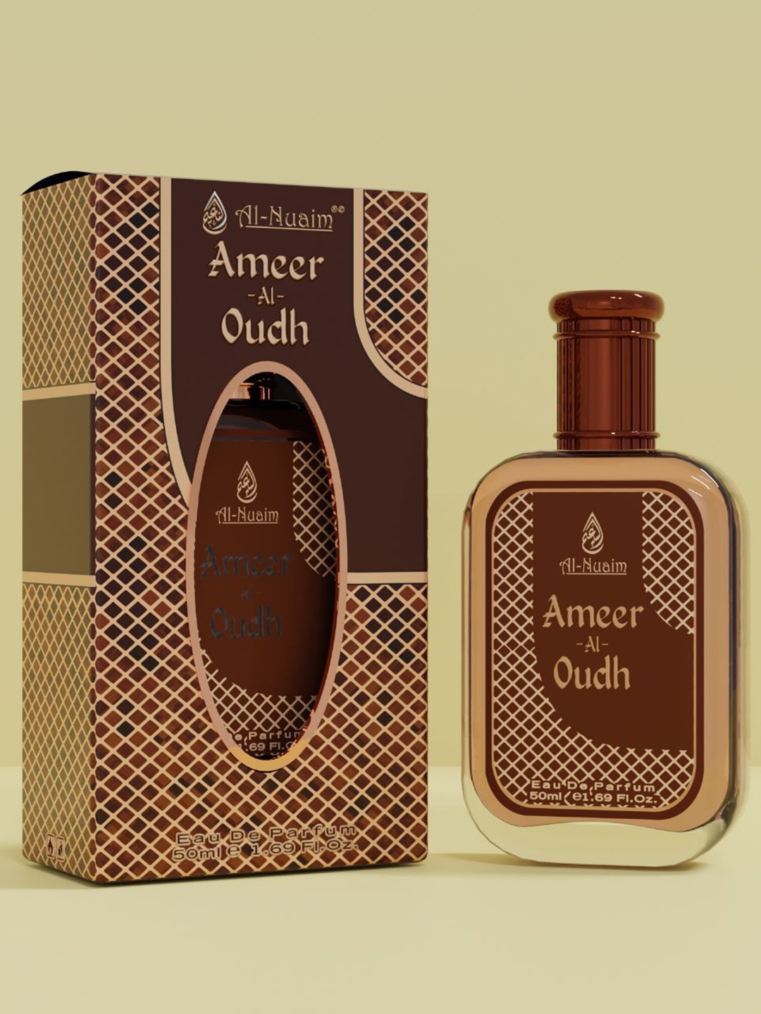 

Al-Nuaim Men Ameer Al Oudh Long Lasting Eau De Perfume- 50ml, Maroon
