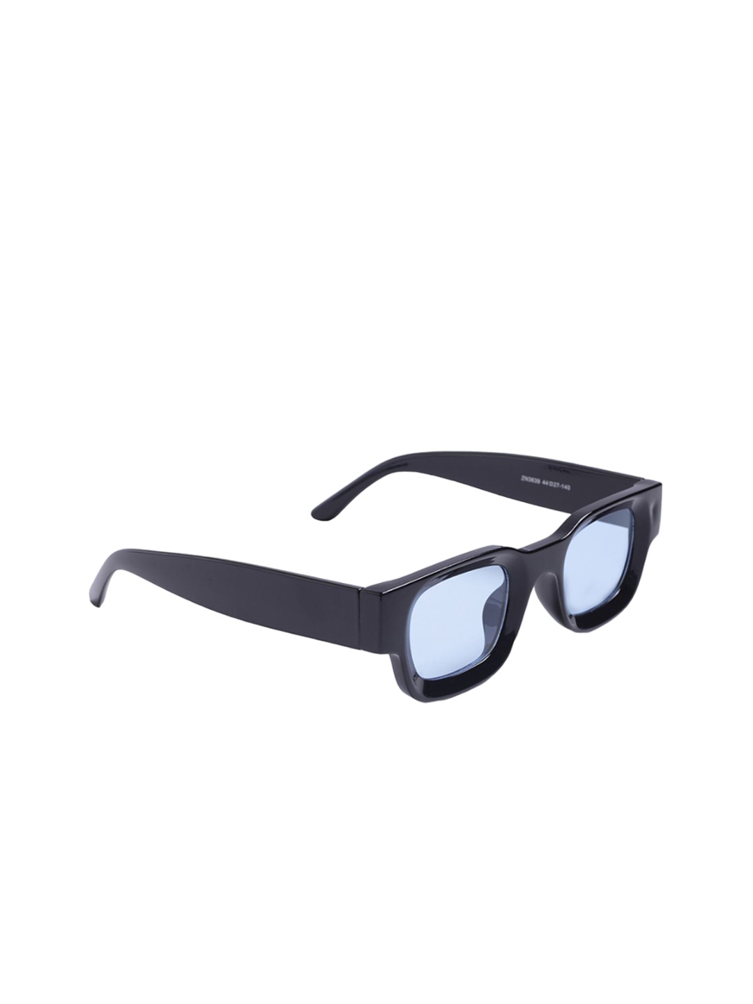 

DIMEH Unisex Square Sunglasses with UV Protected Lens SG-123, Black