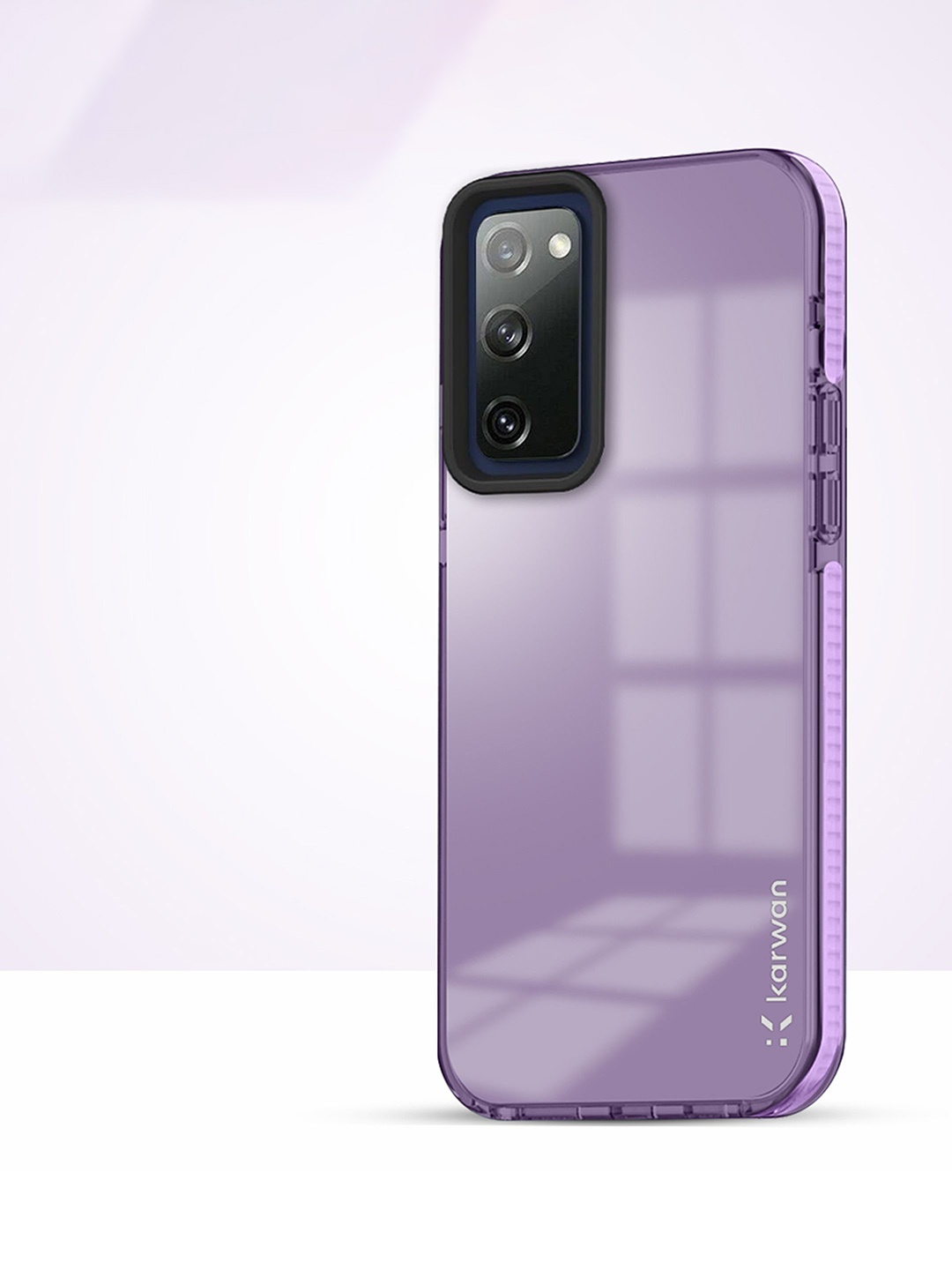 

Karwan Solid Samsung Galaxy S20 FE Back Case Mobile Accessories, Purple