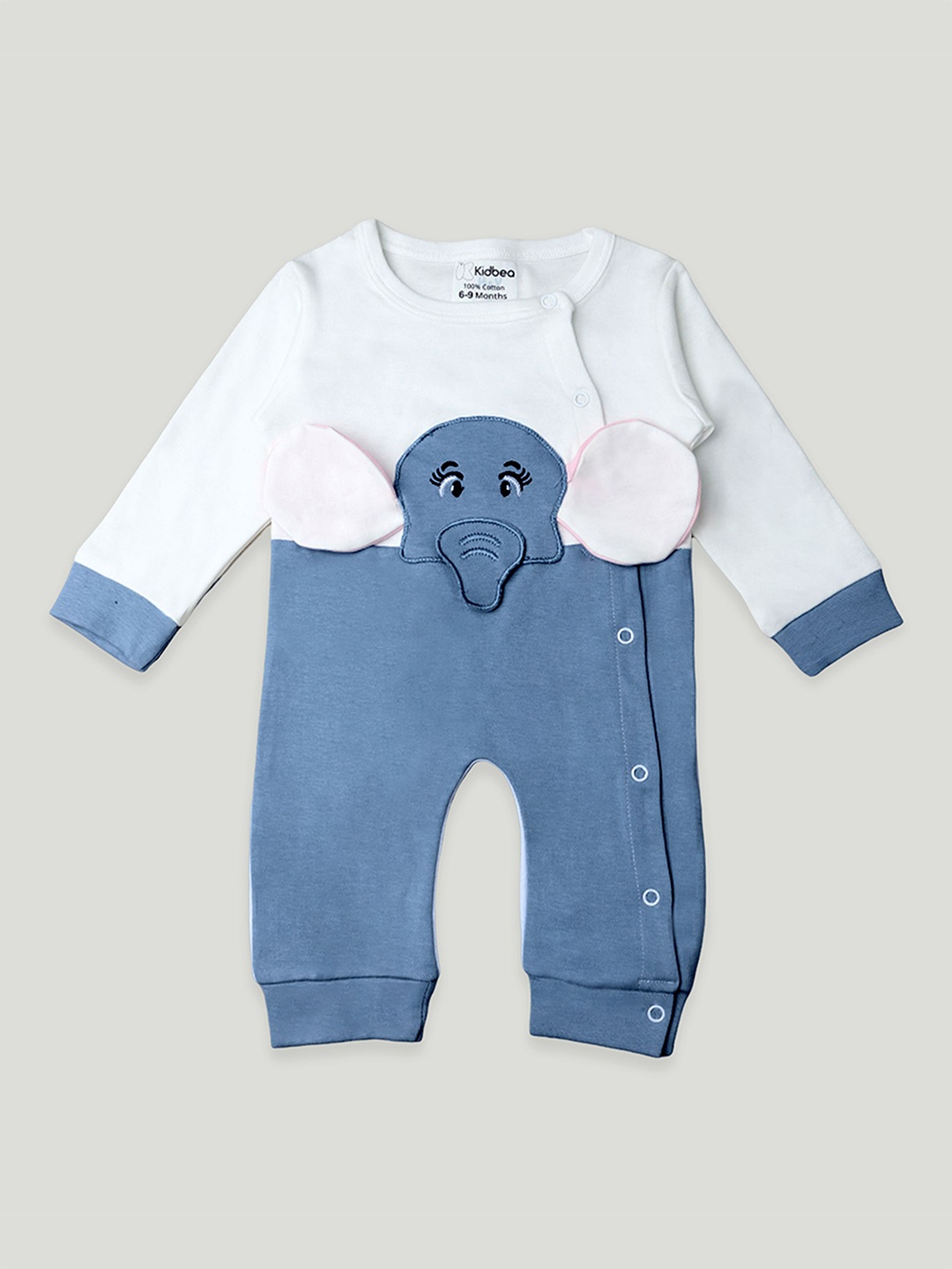 

Kidbea Kids Set Of 8 Printed Organic Cotton Apparel Gifts Set, Blue