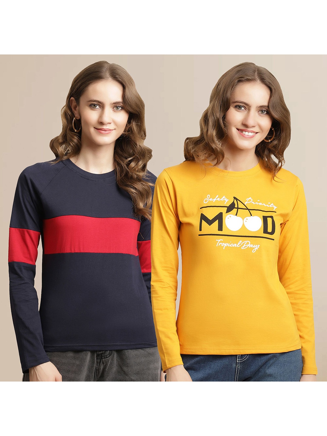 

Metronaut Women 2 Applique T-shirt, Multi