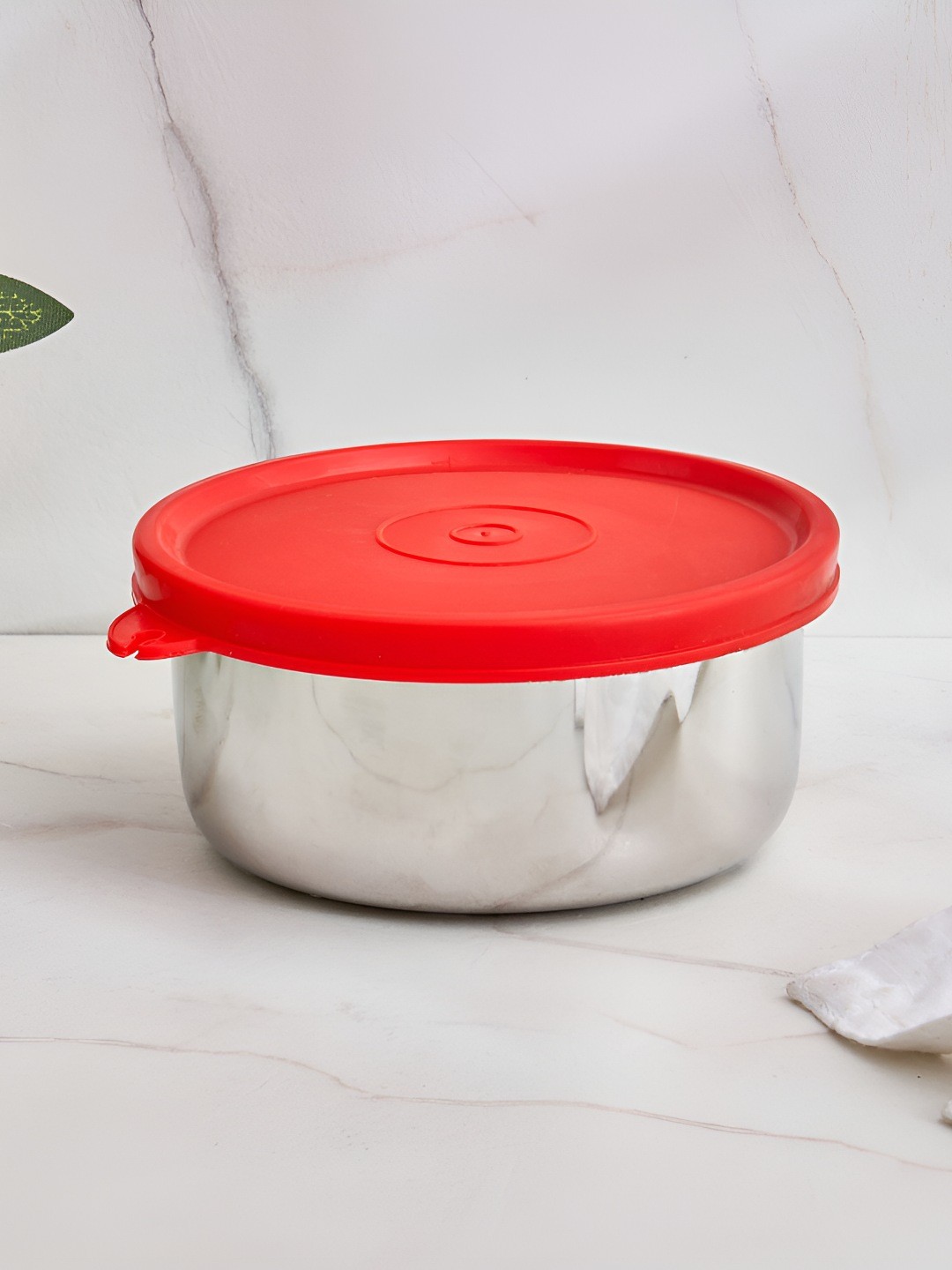 

Home Centre Red 2024 Stainless Steel Canister Container