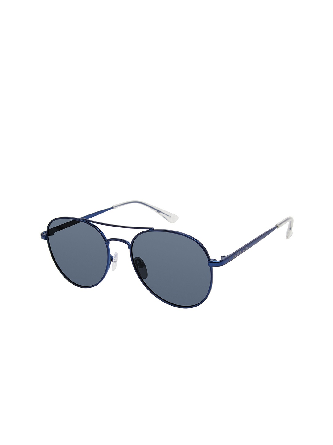 

PRIVE REVAUX Men Round Sunglasses with UV Protected Lens 206452PJP54C3, Blue