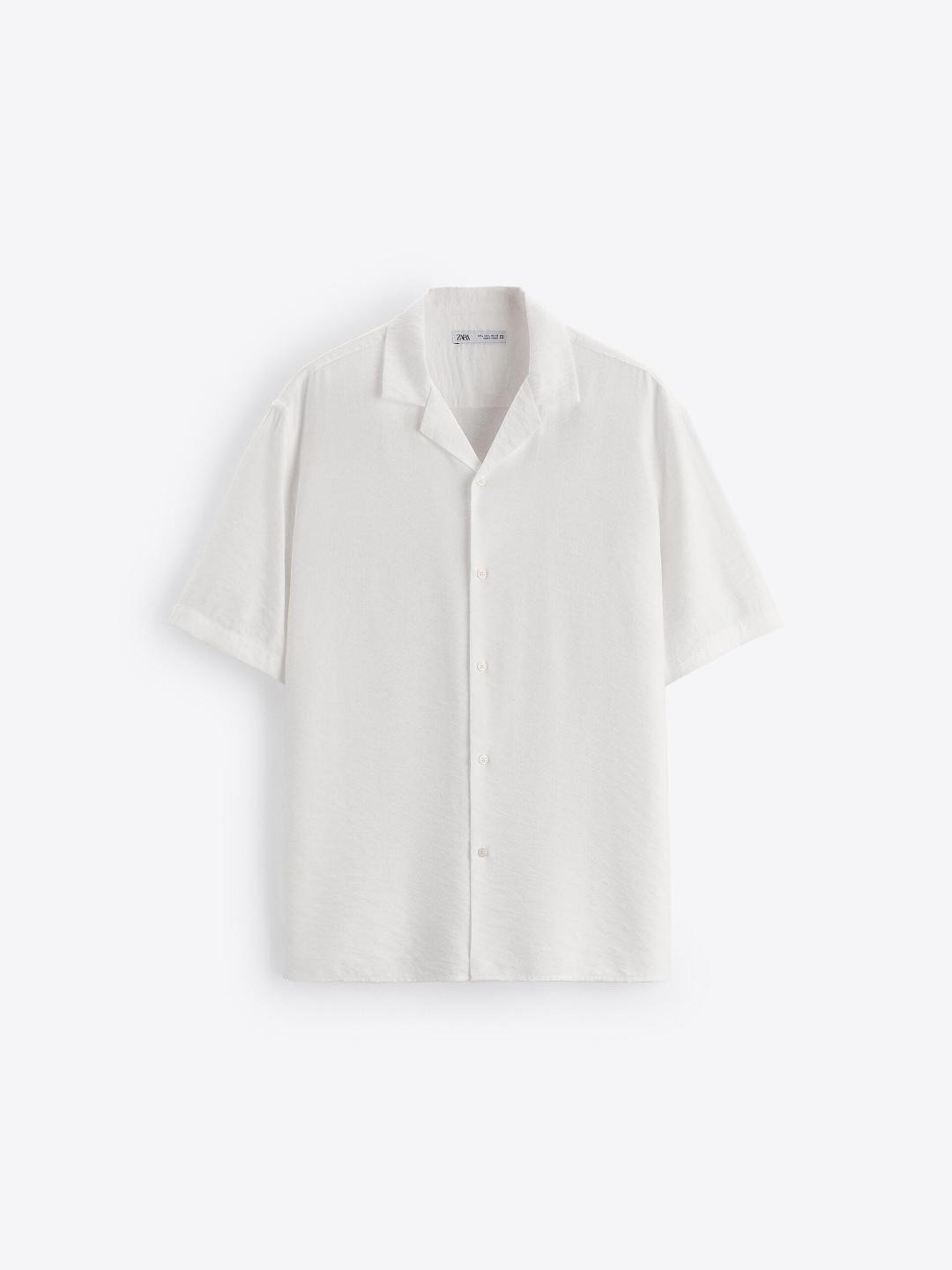 

ZARA Men White Shirts