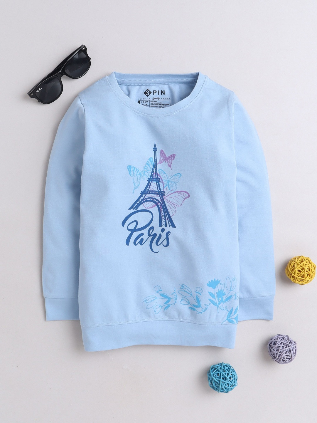 

3PIN Girls T-shirt, Blue