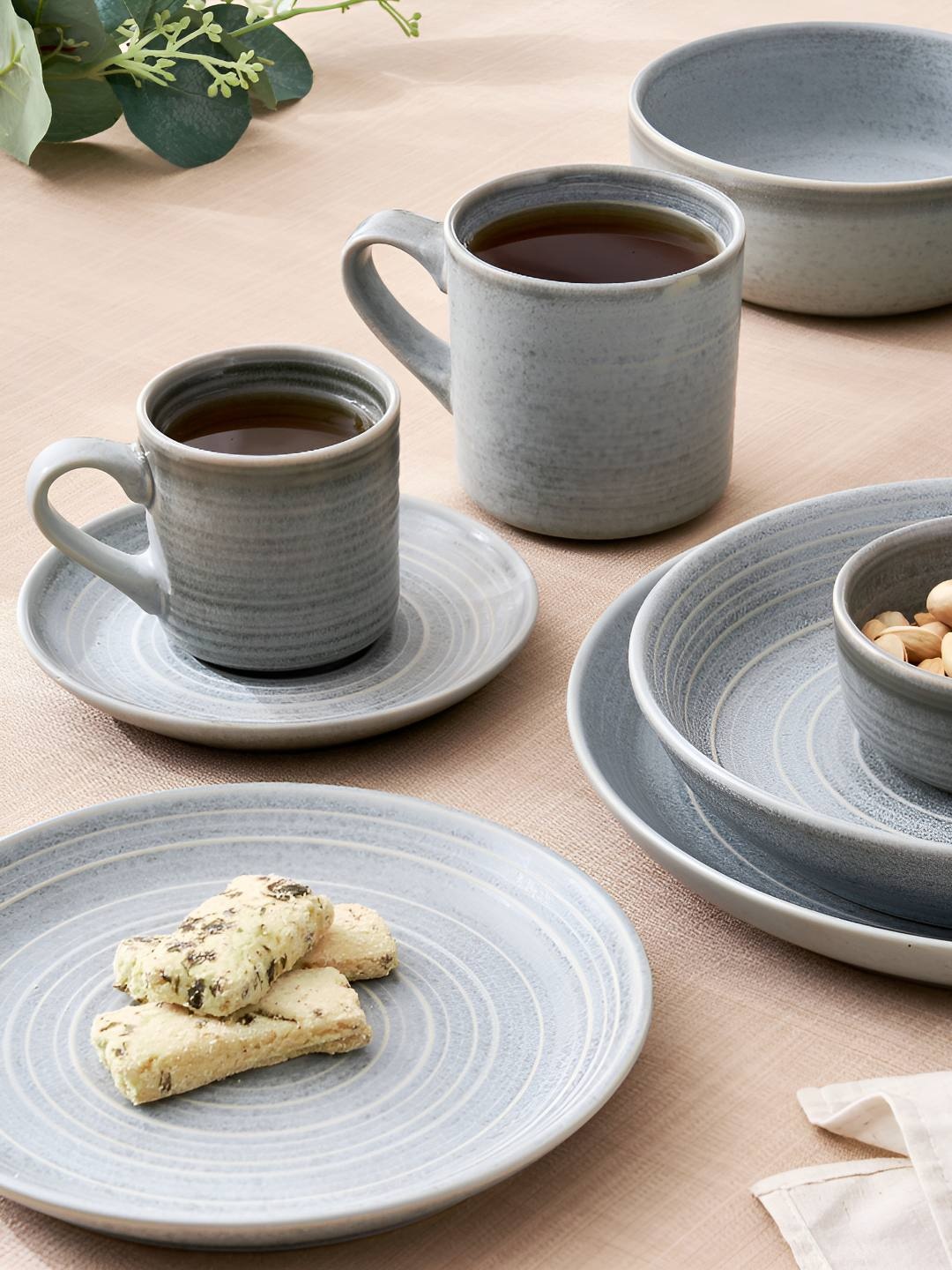 

Home Centre Grey 2024 1 Pieces Stoneware Plates