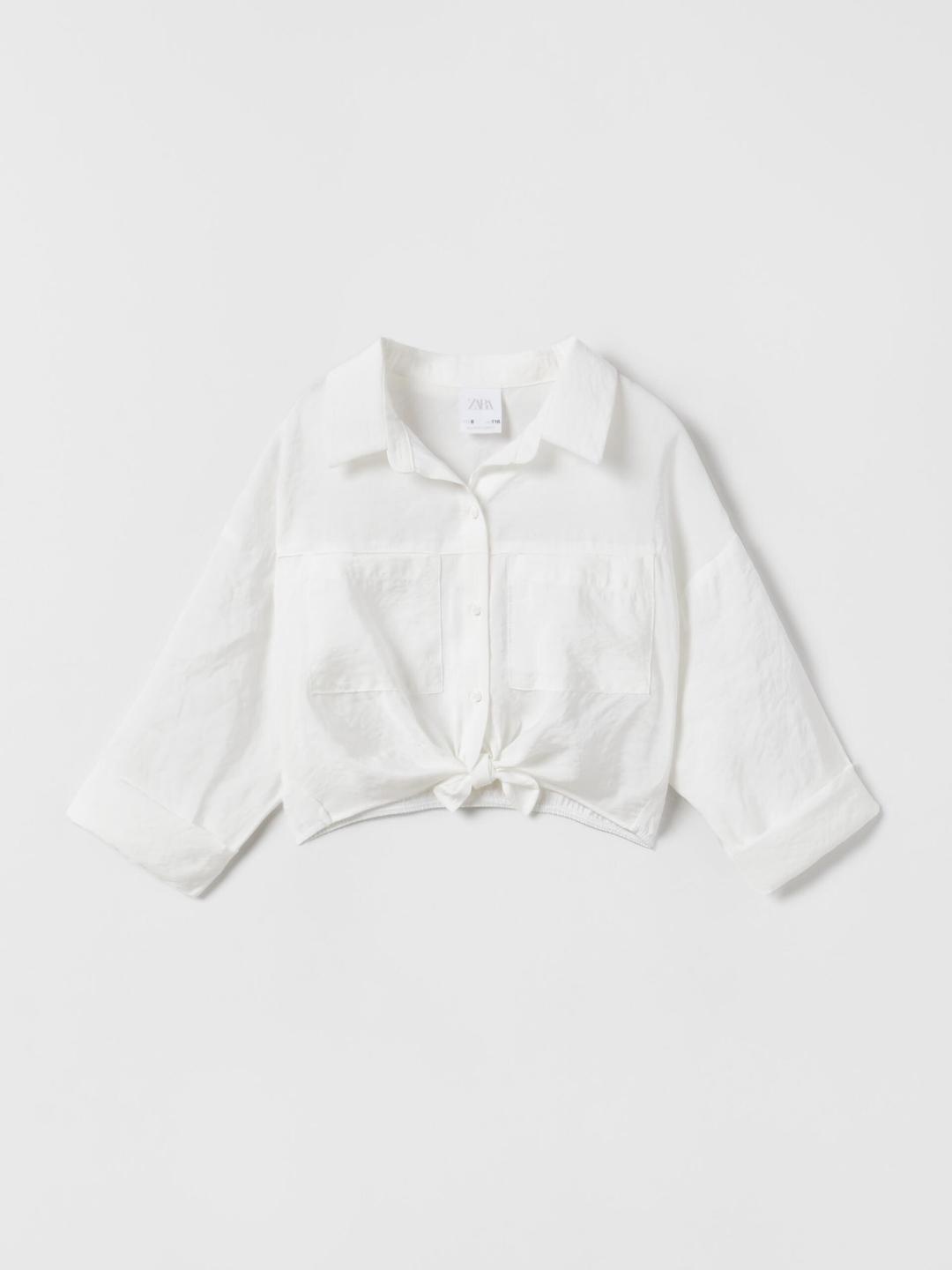 

ZARA Girls White Shirts