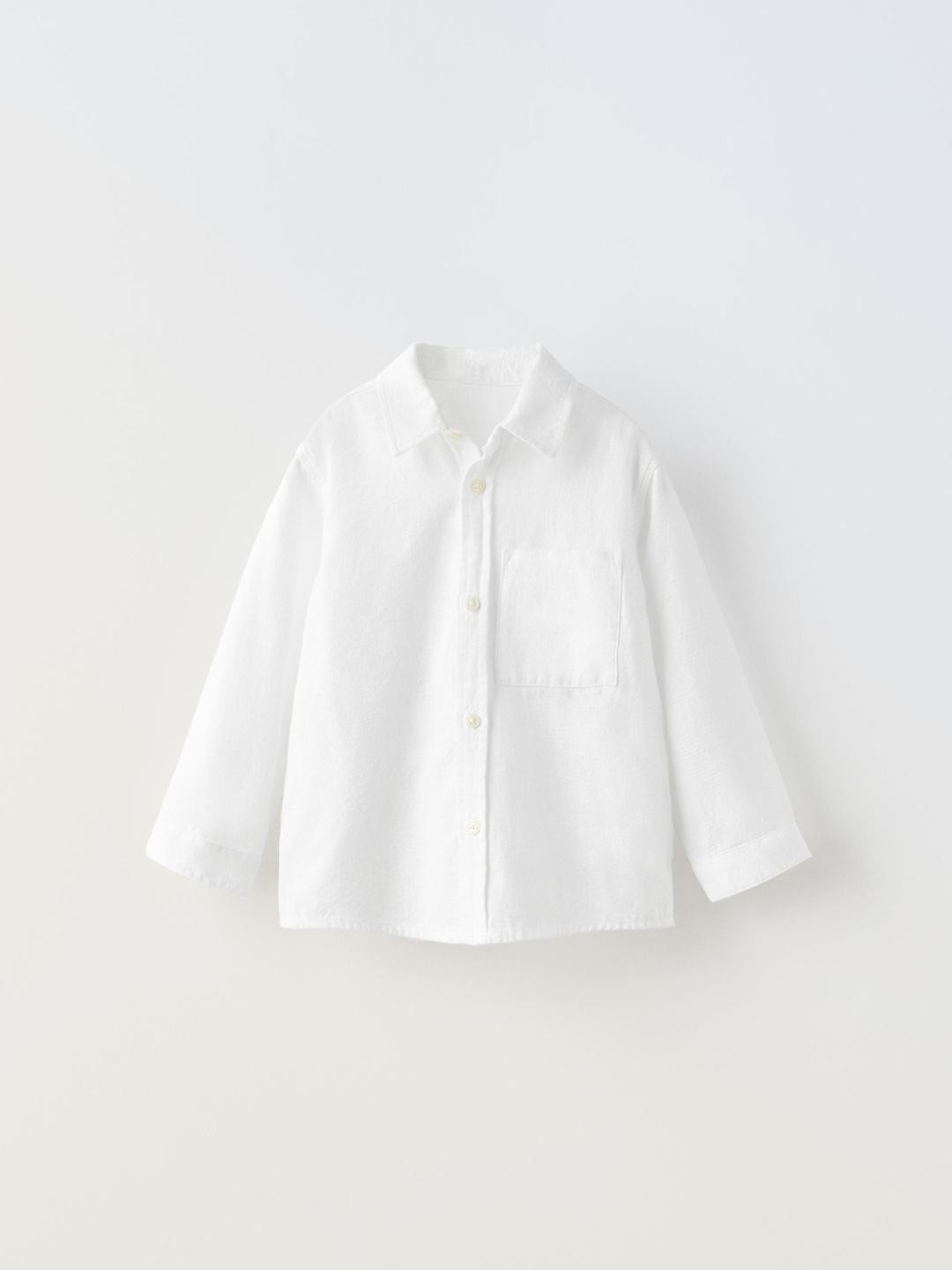 

ZARA Unisex White Shirts
