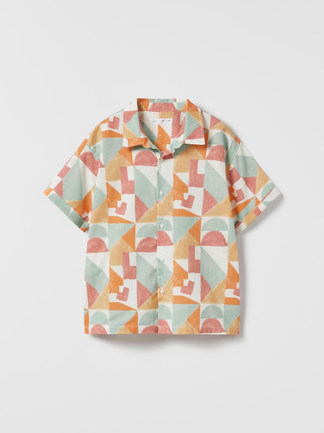 

ZARA Boys Orange Shirts