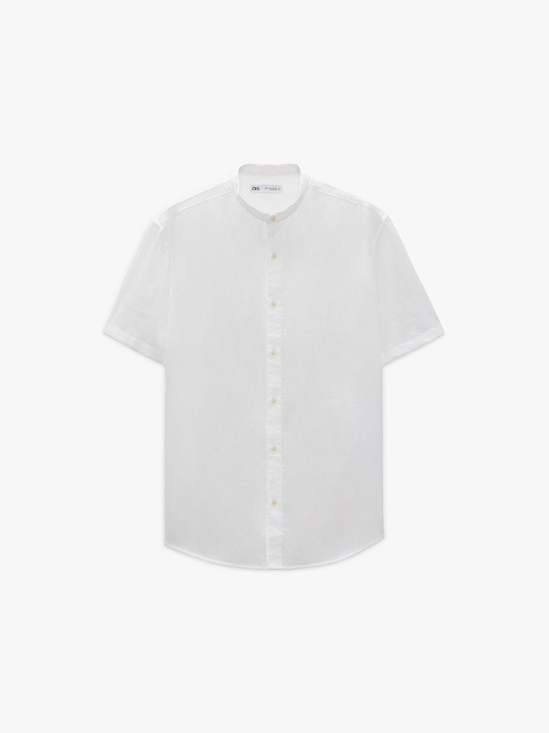 

ZARA Men White Shirts