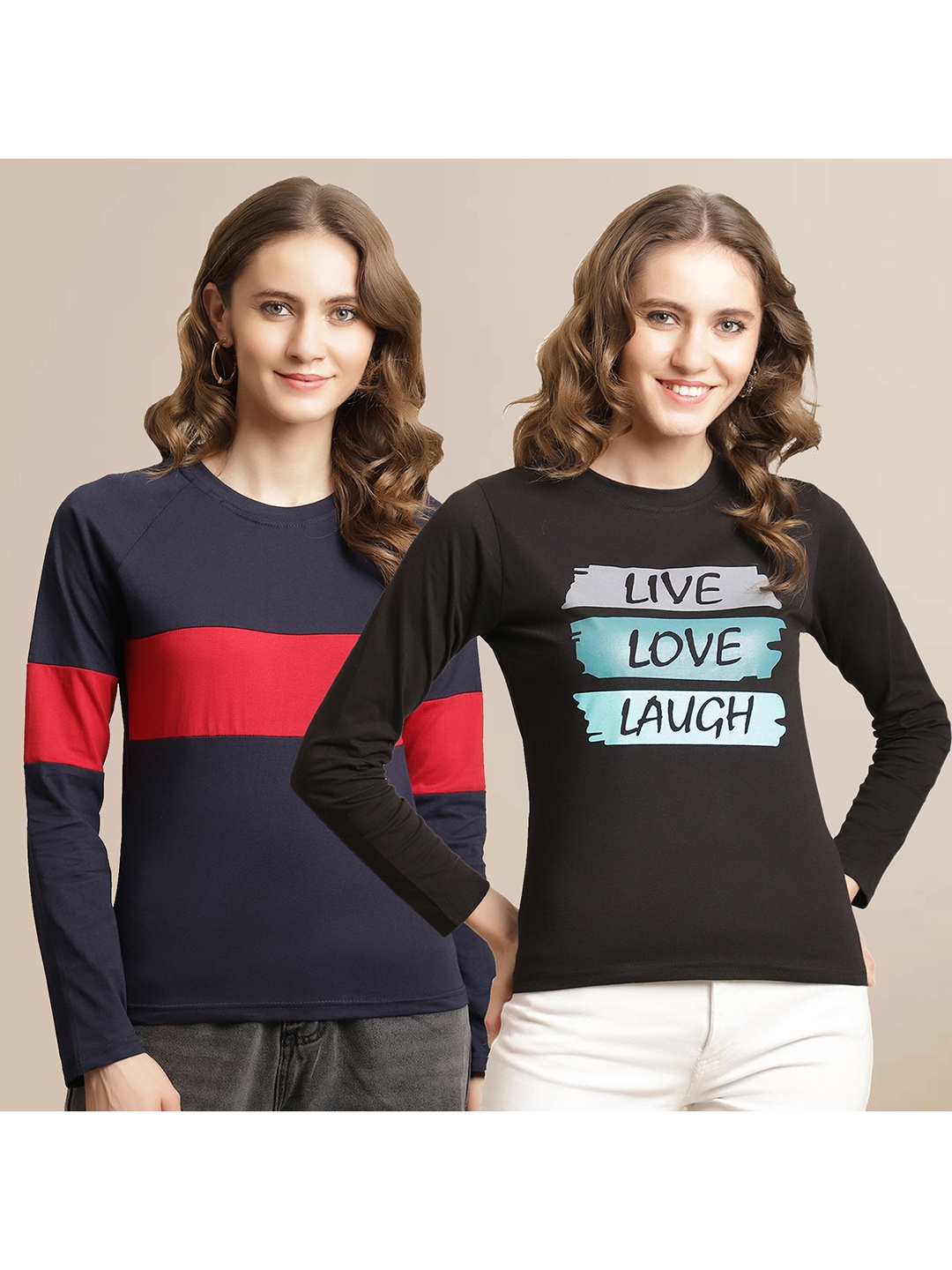 

Metronaut Women 2 Applique T-shirt, Multi
