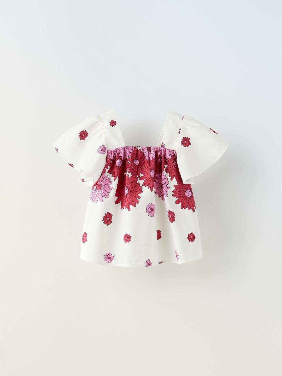 

ZARA Unisex Red Shirts