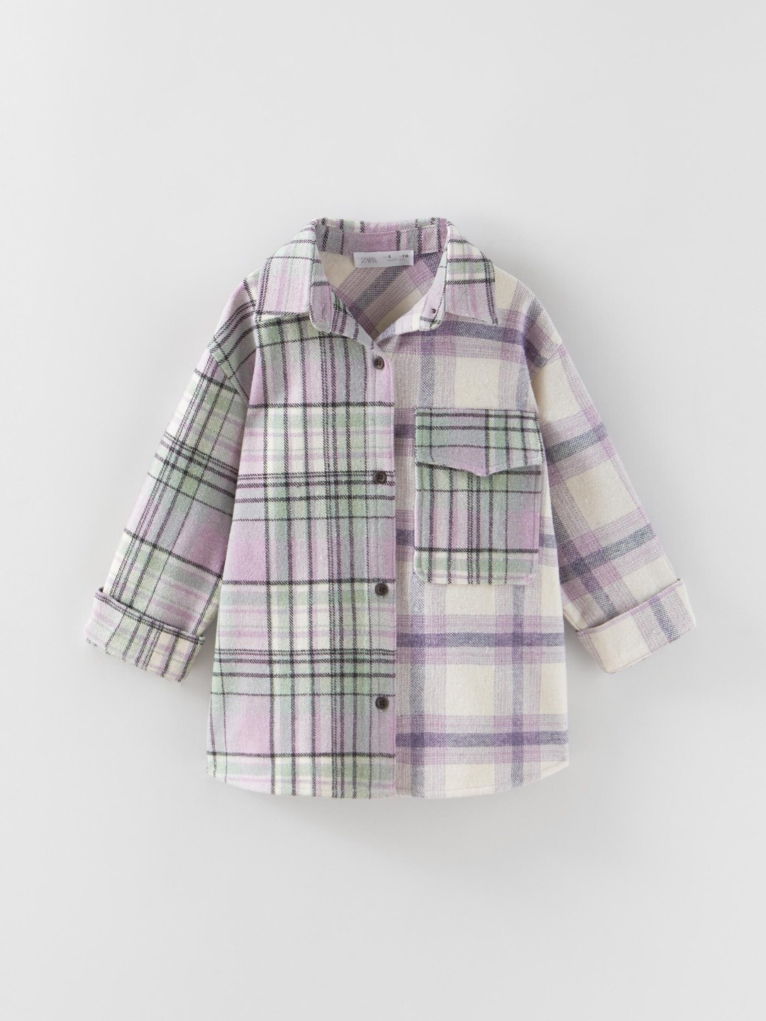 

ZARA Girls Purple Shirts