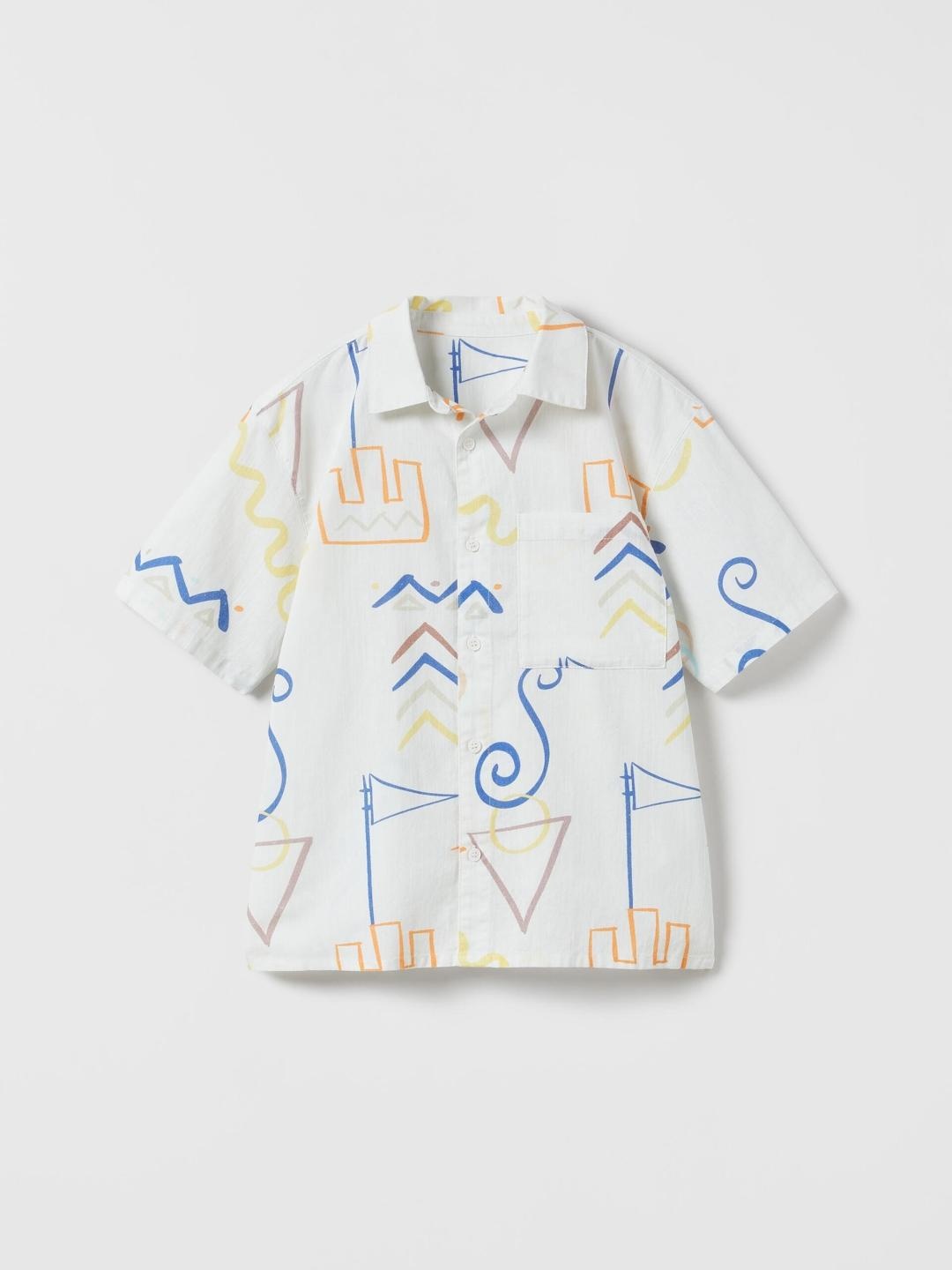 

ZARA Boys Blue Shirts