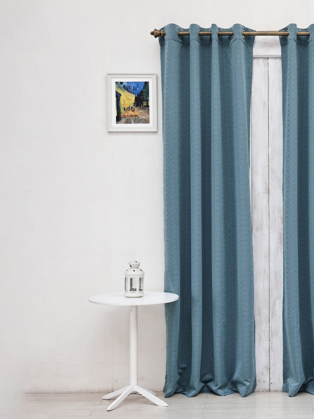 

Ariana Blue Black Out Window Curtain