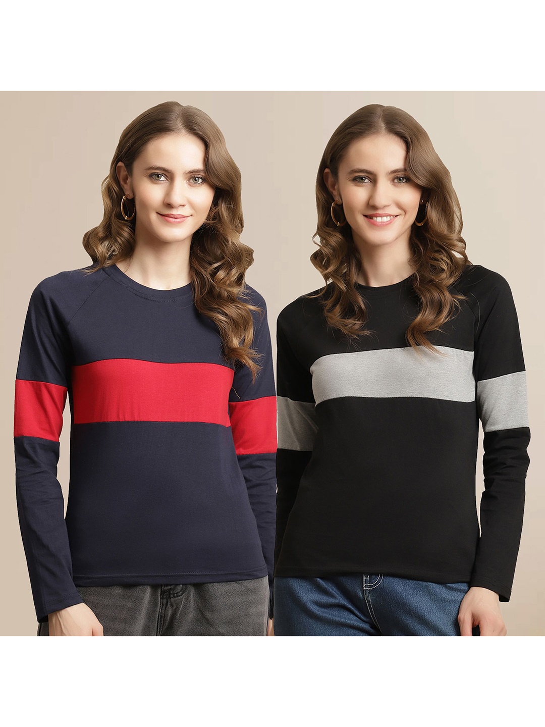 

Metronaut Women 2 Applique T-shirt, Multi