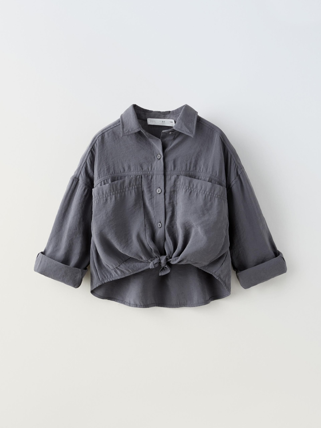 

ZARA Girls Grey Shirts