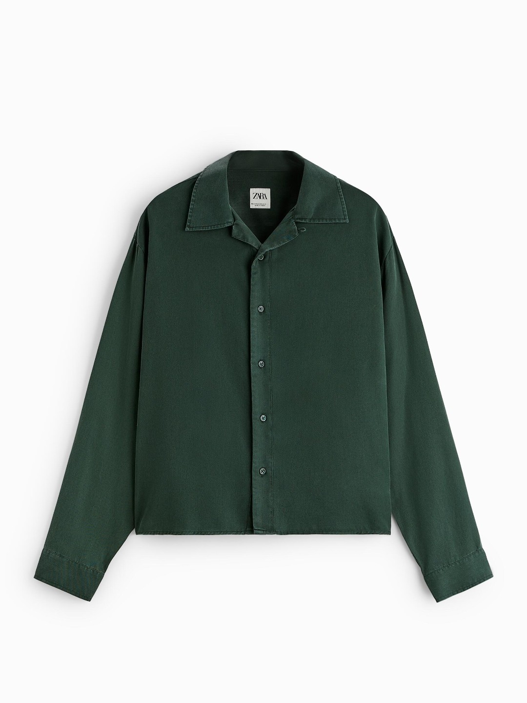 

ZARA Men Green Shirts
