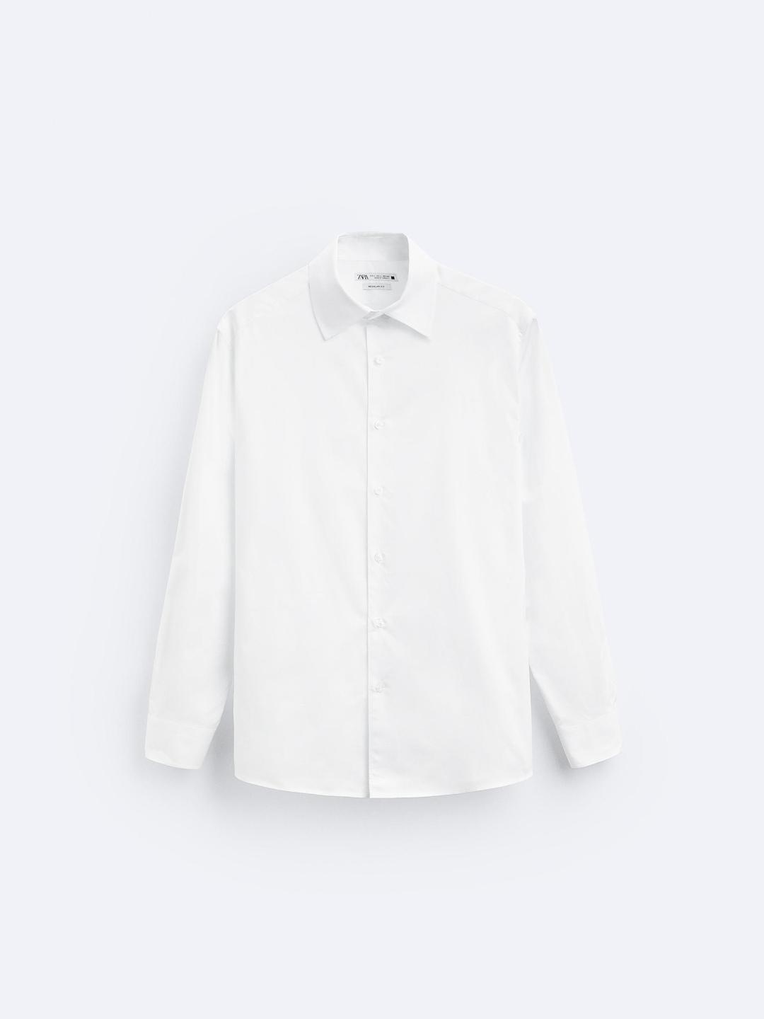

ZARA Men White Shirts