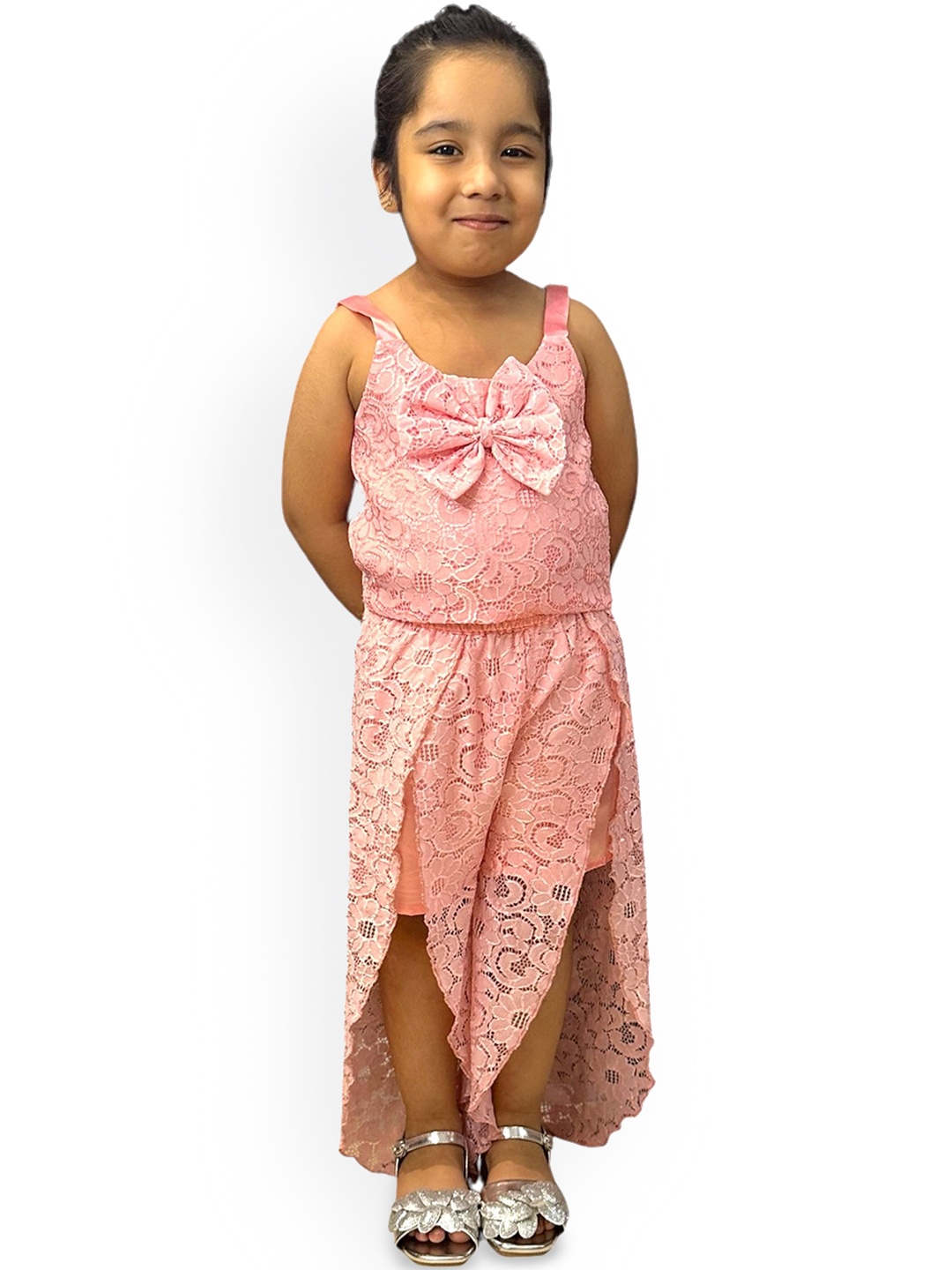 

Samsara Couture Top with Trousers, Pink
