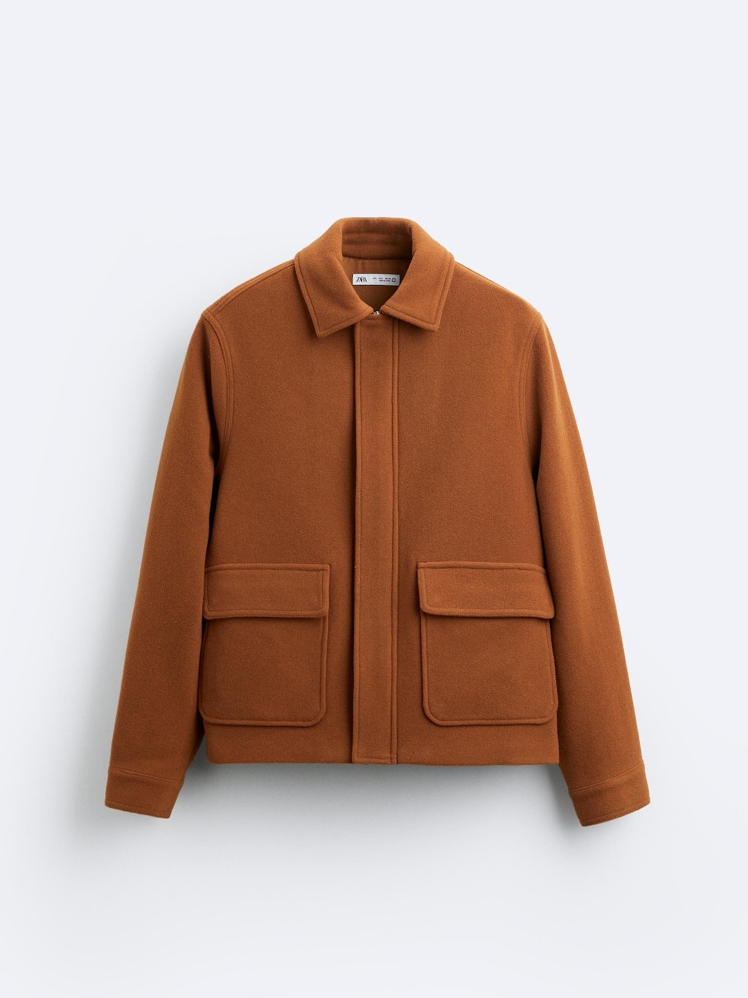 

ZARA Men Orange Shirts