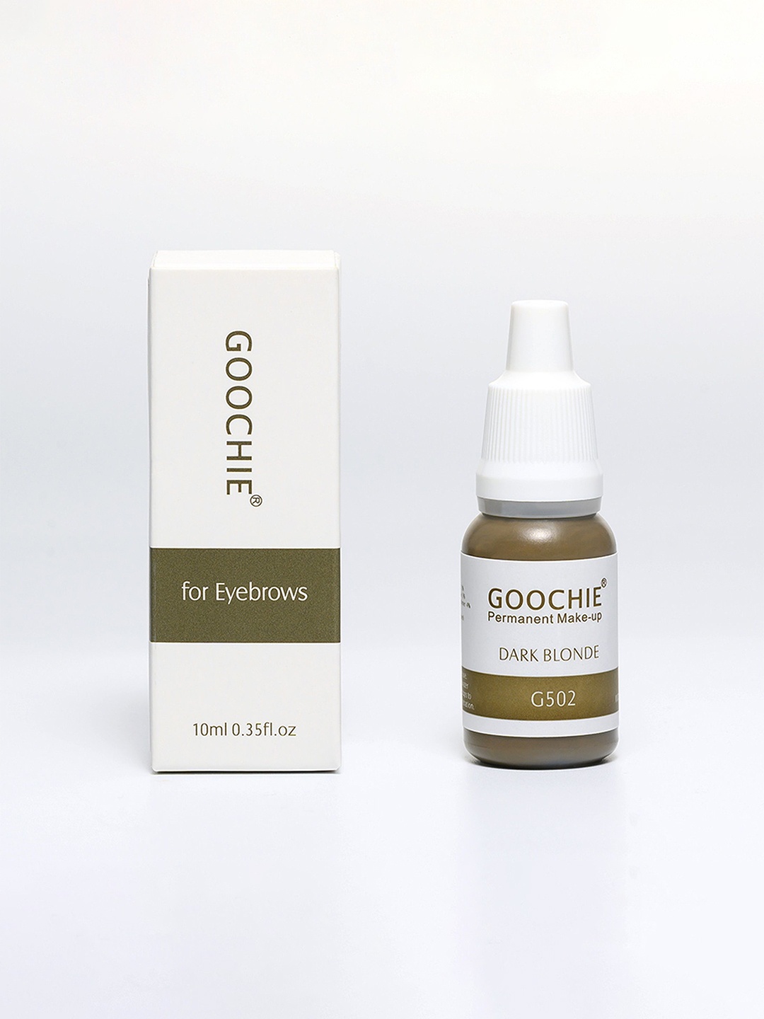 

GOOCHIE Permanent Makeup Water-Based Eyebrow Pigment - 10 ml - Dark Blonde G502, Multi