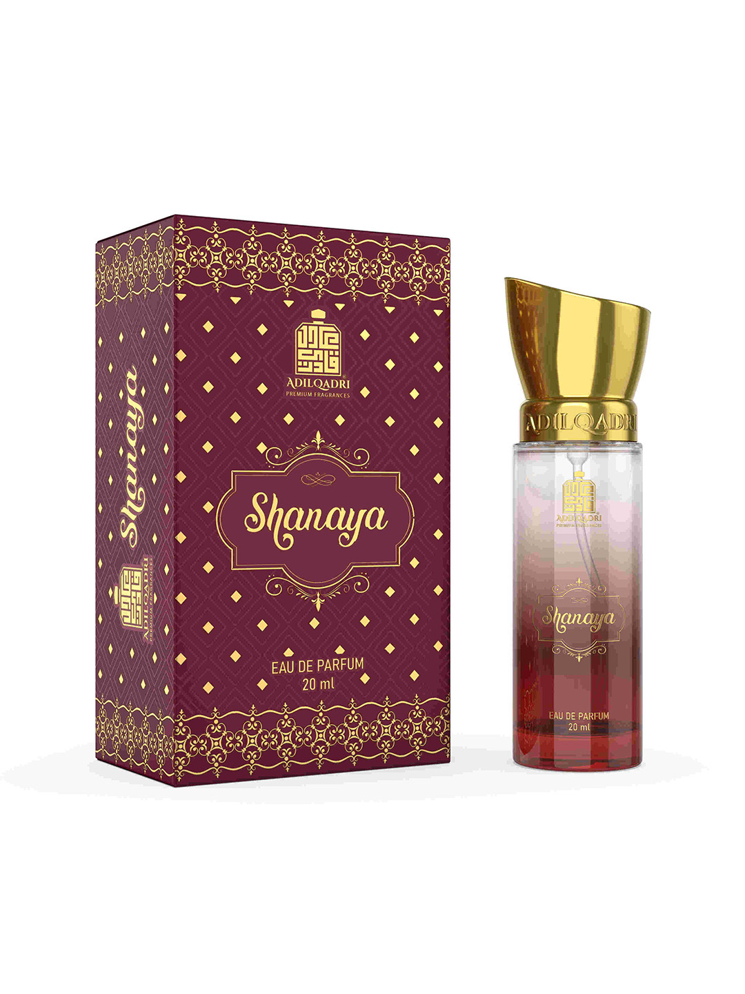 

ADILQADRI Shanaya Arabic & French Blend Eau De Parfum - 20 ml, Red