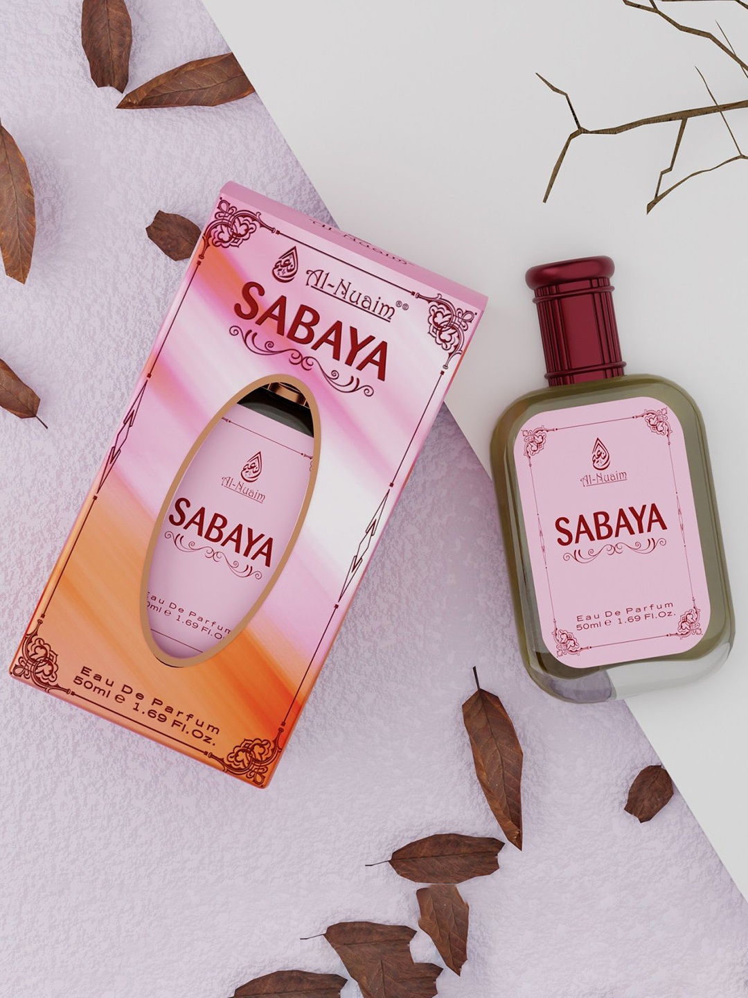 

Al-Nuaim Women Set Of 2 Sabaya Long Lasting Eau De Parfum - 50ml Each, Pink
