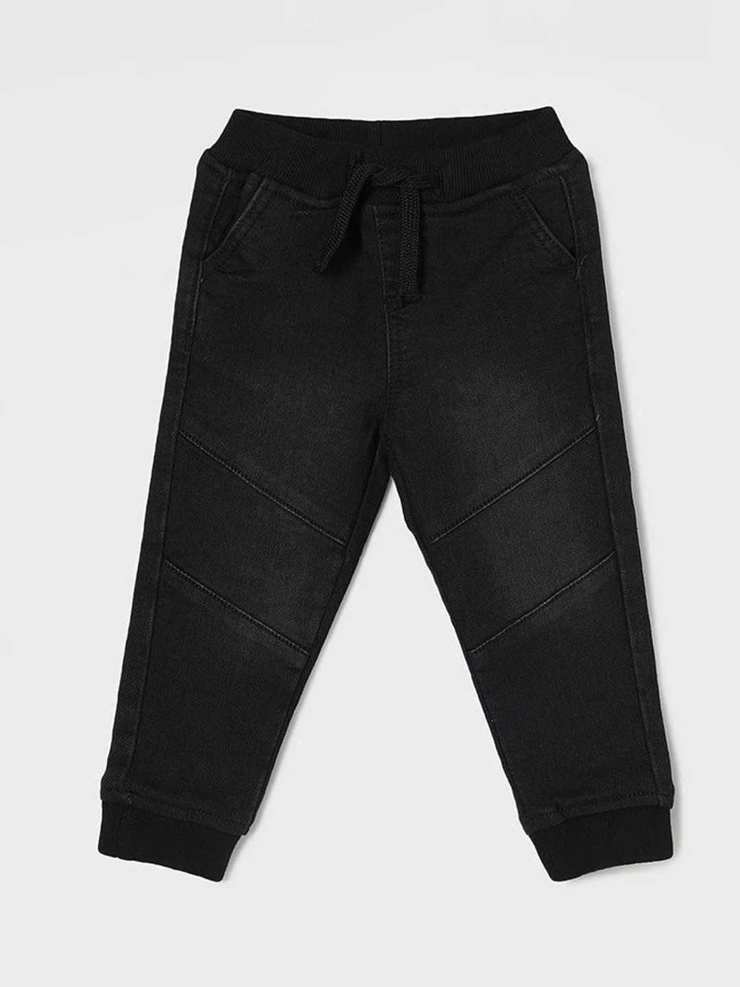 

Juniors by Lifestyle Boys Mid-Rise Jogger Jeans, Black