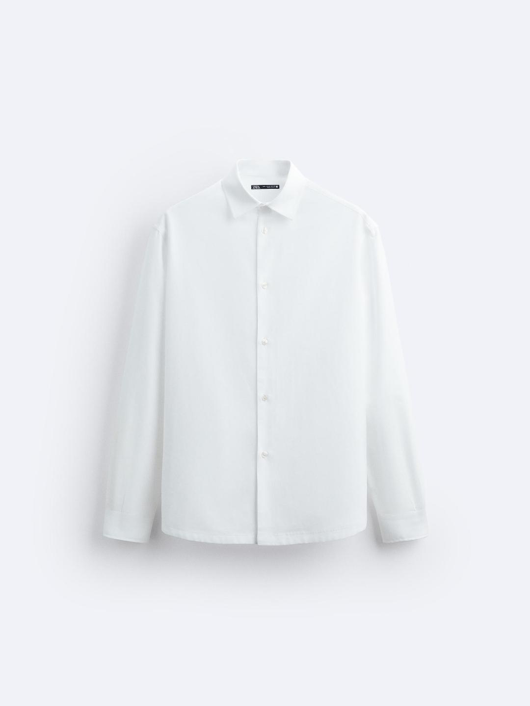 

ZARA Men White Shirts