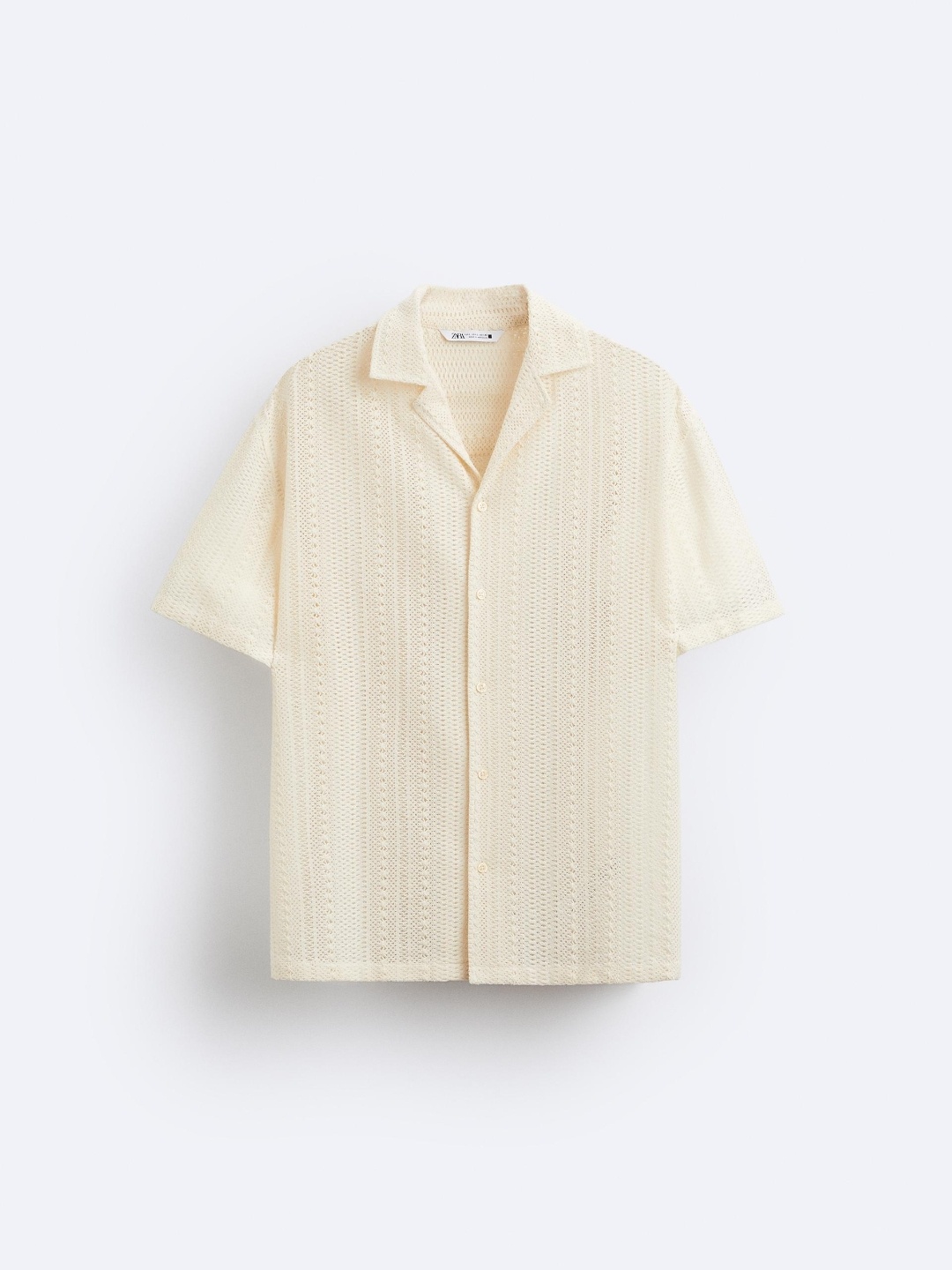 

ZARA Men Beige Shirts