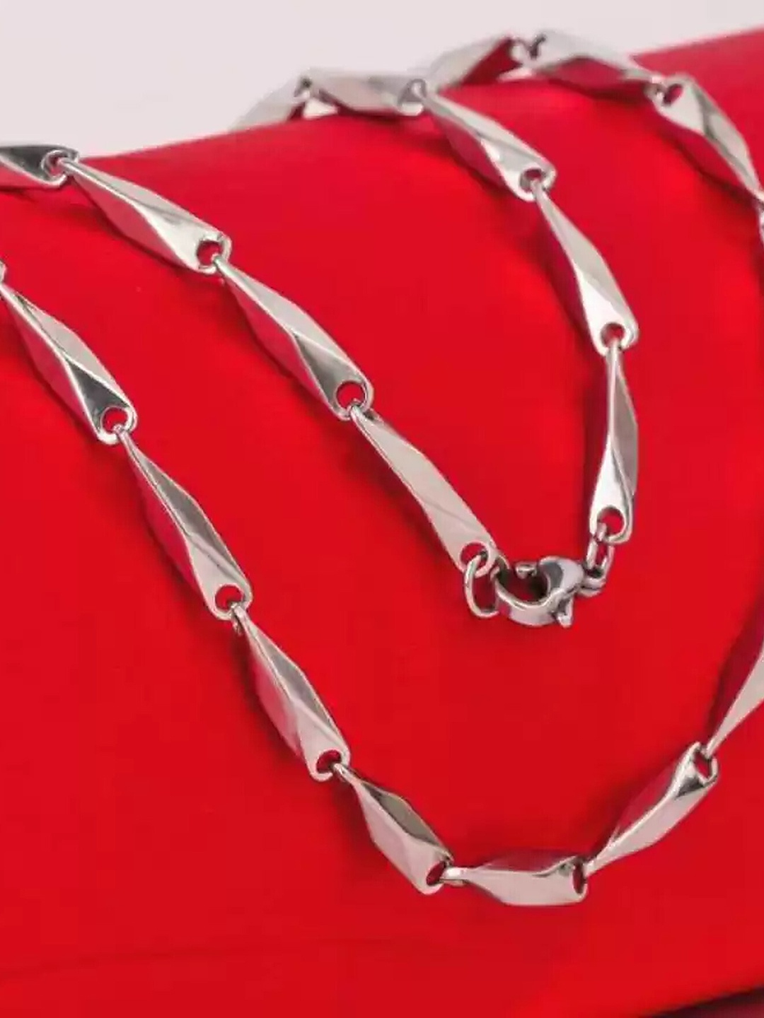 

Heer Collection Unisex Silver-Plated Chain