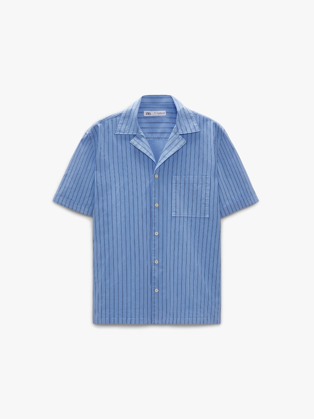 

ZARA Men Blue Shirts
