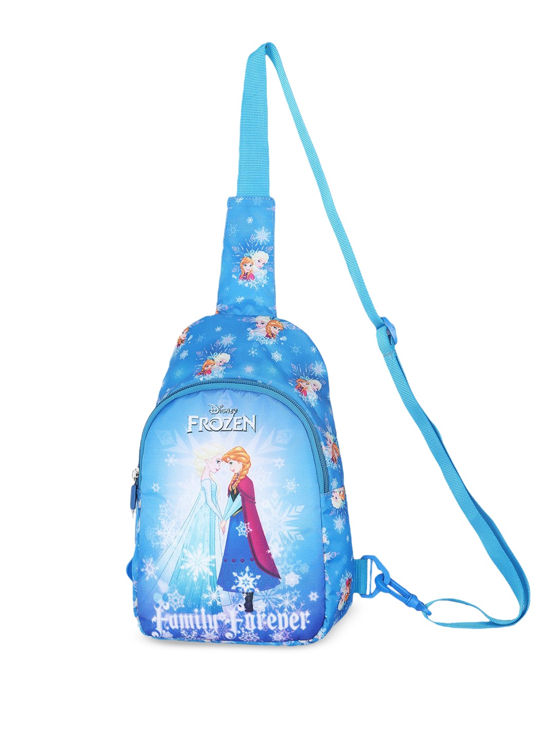 

NOVEX Unisex Graphic Printed Crossbody Shoulder Bag, Blue
