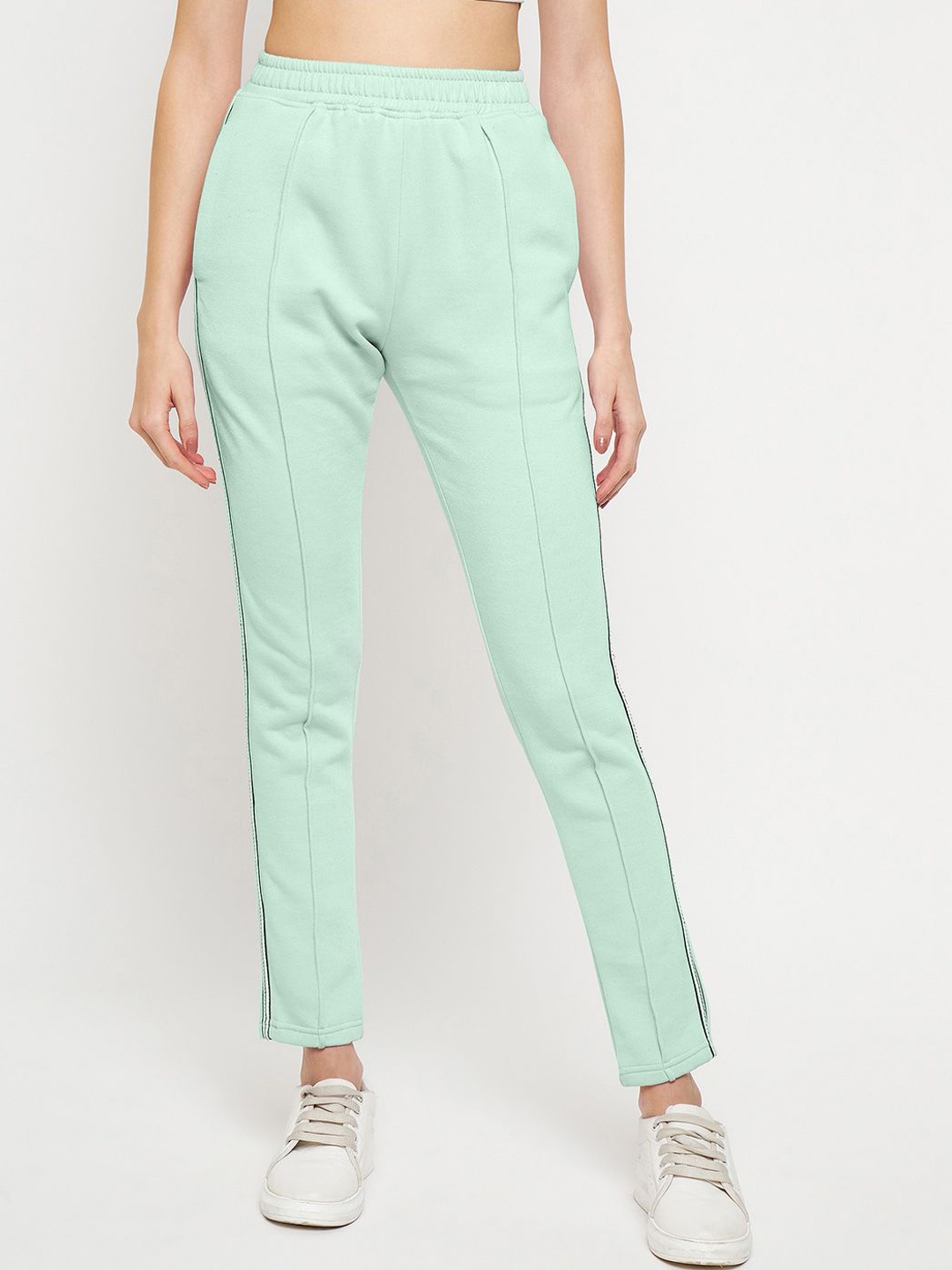 

BRINNS Women Slim Fit Slip On Track Pants, Green